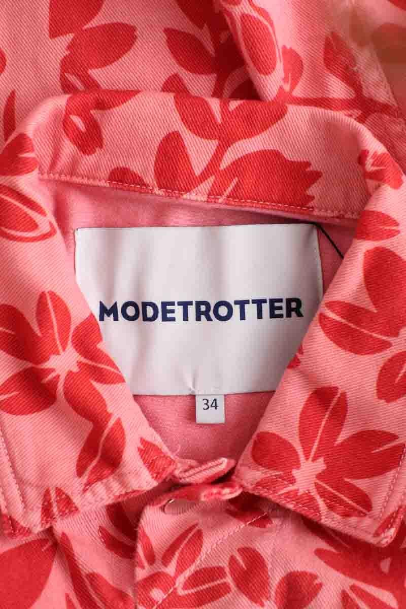 Veste en coton MODETROTTER - Seconde Main Rose