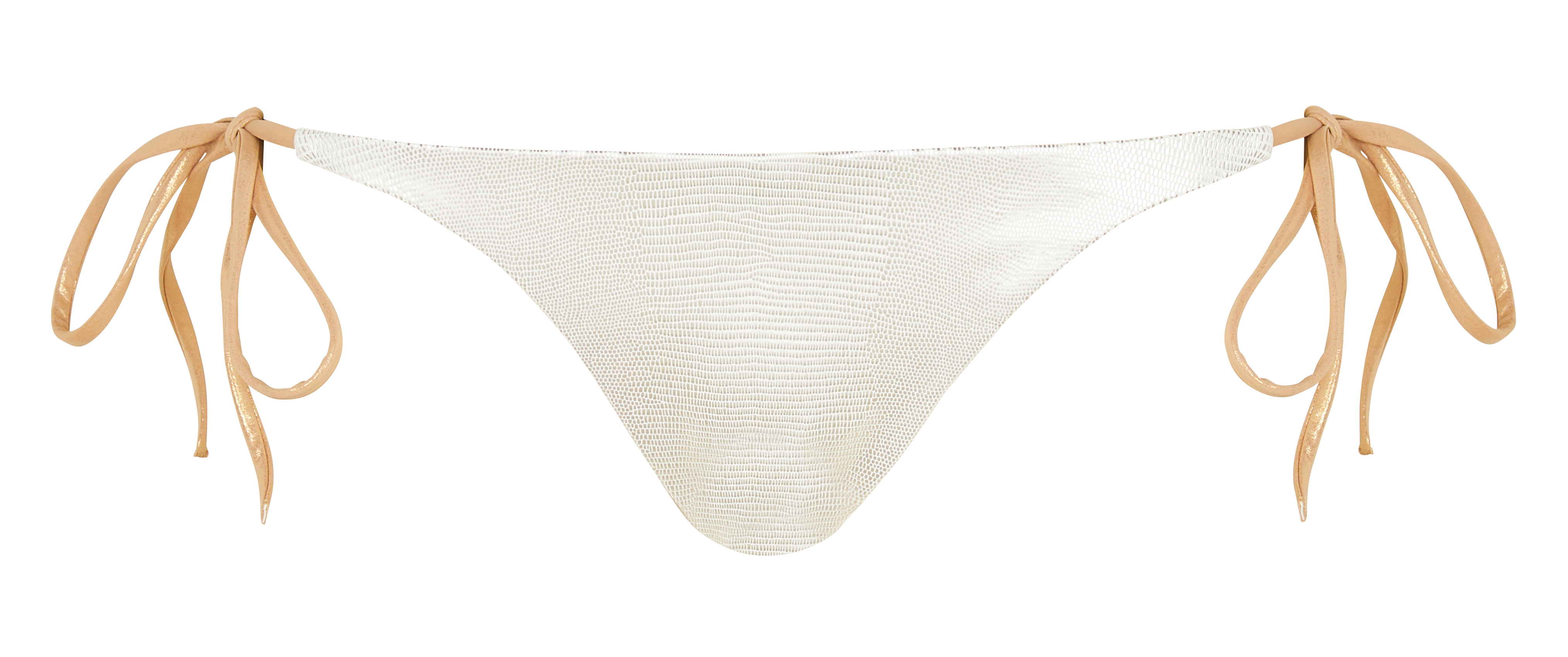 Aan twee zijden te dragen bikinibroekje BELIZA Beige