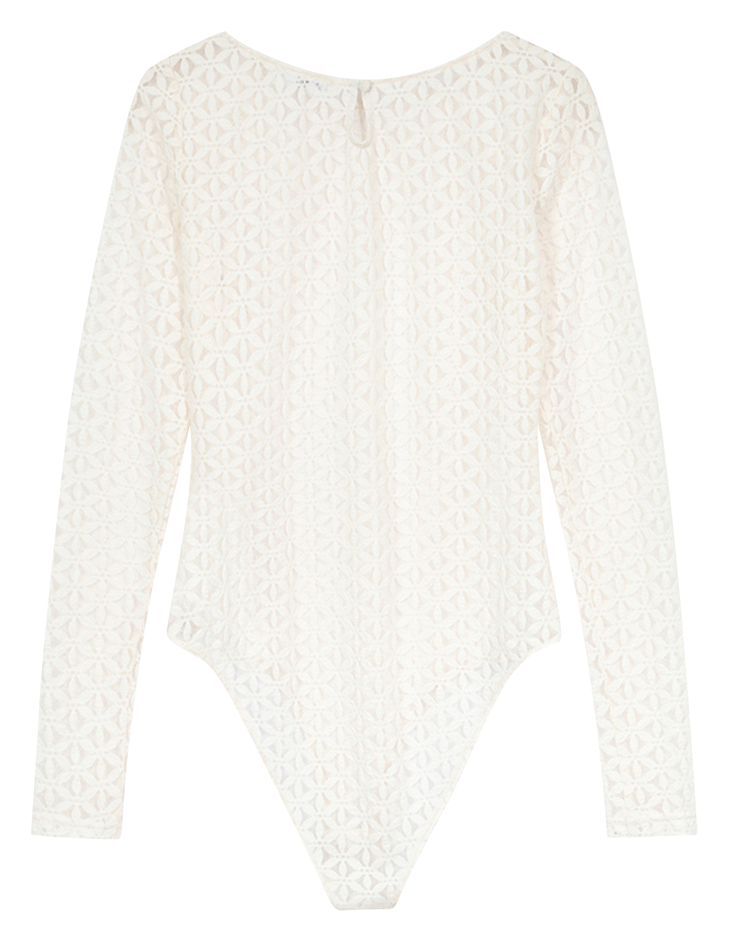 Boat neck bodysuit GRACE ET MILA White