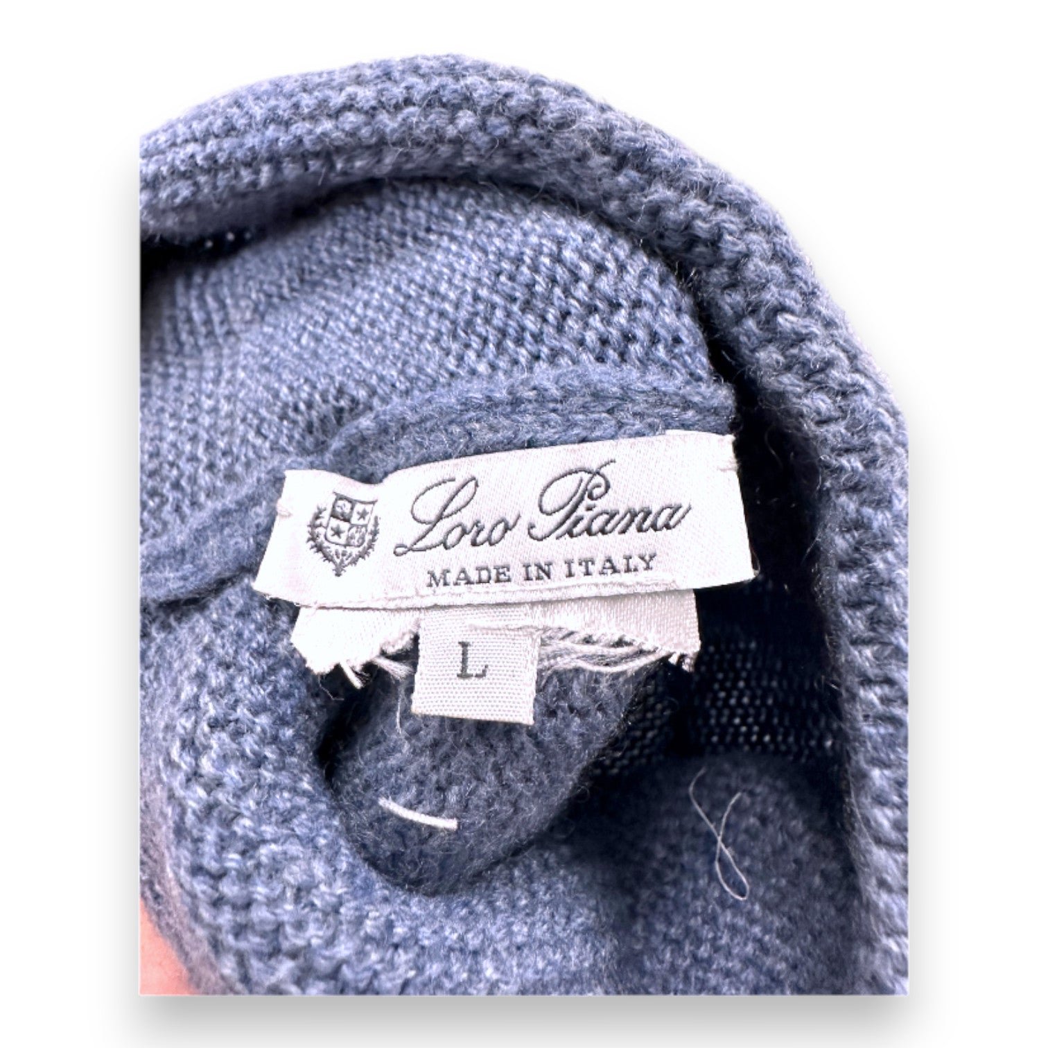 Blue child's beanie - 4 years LORO PIANA - Seconde Main Blue
