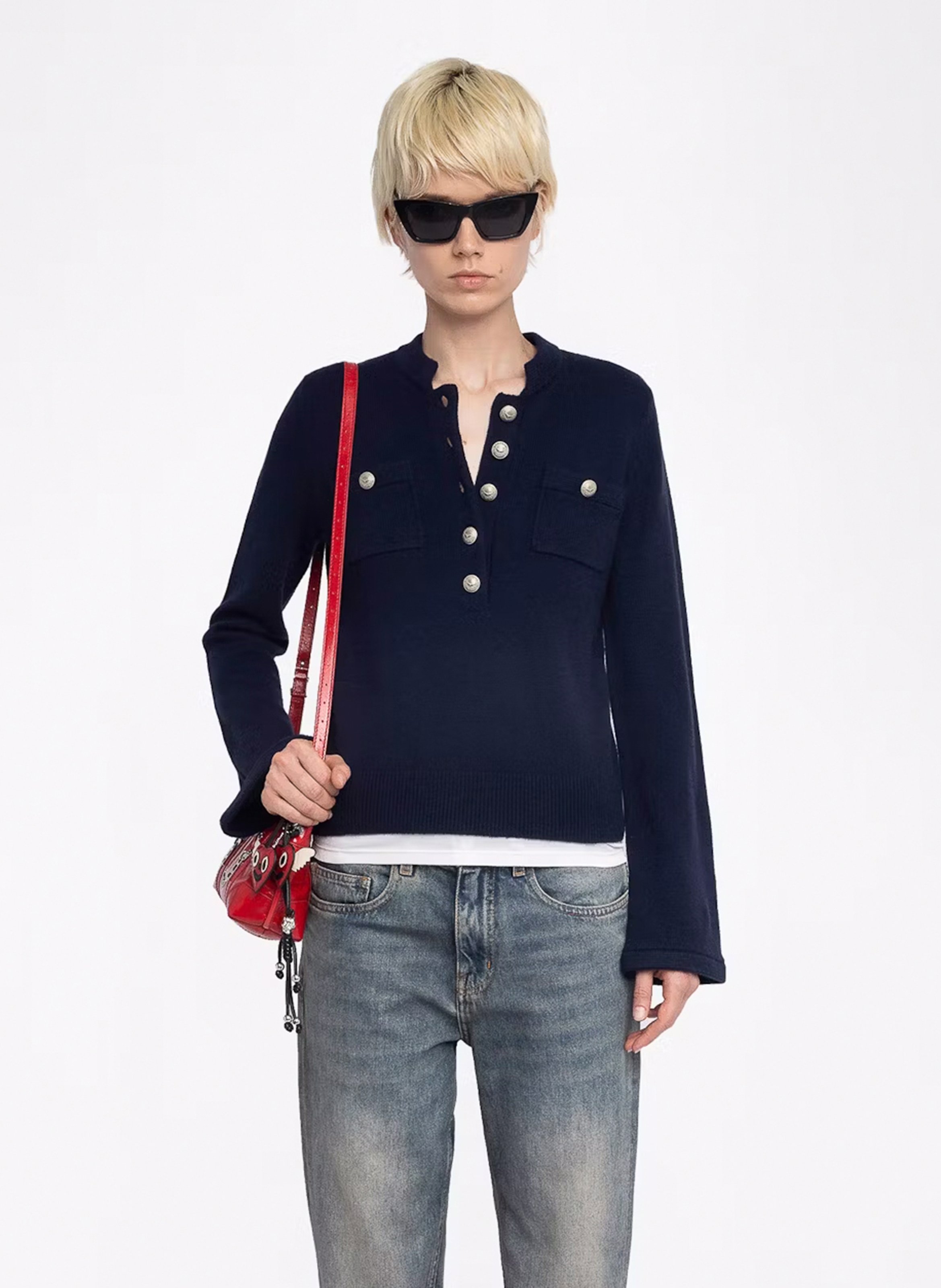 Maglione dritto in misto lana ZADIG&VOLTAIRE