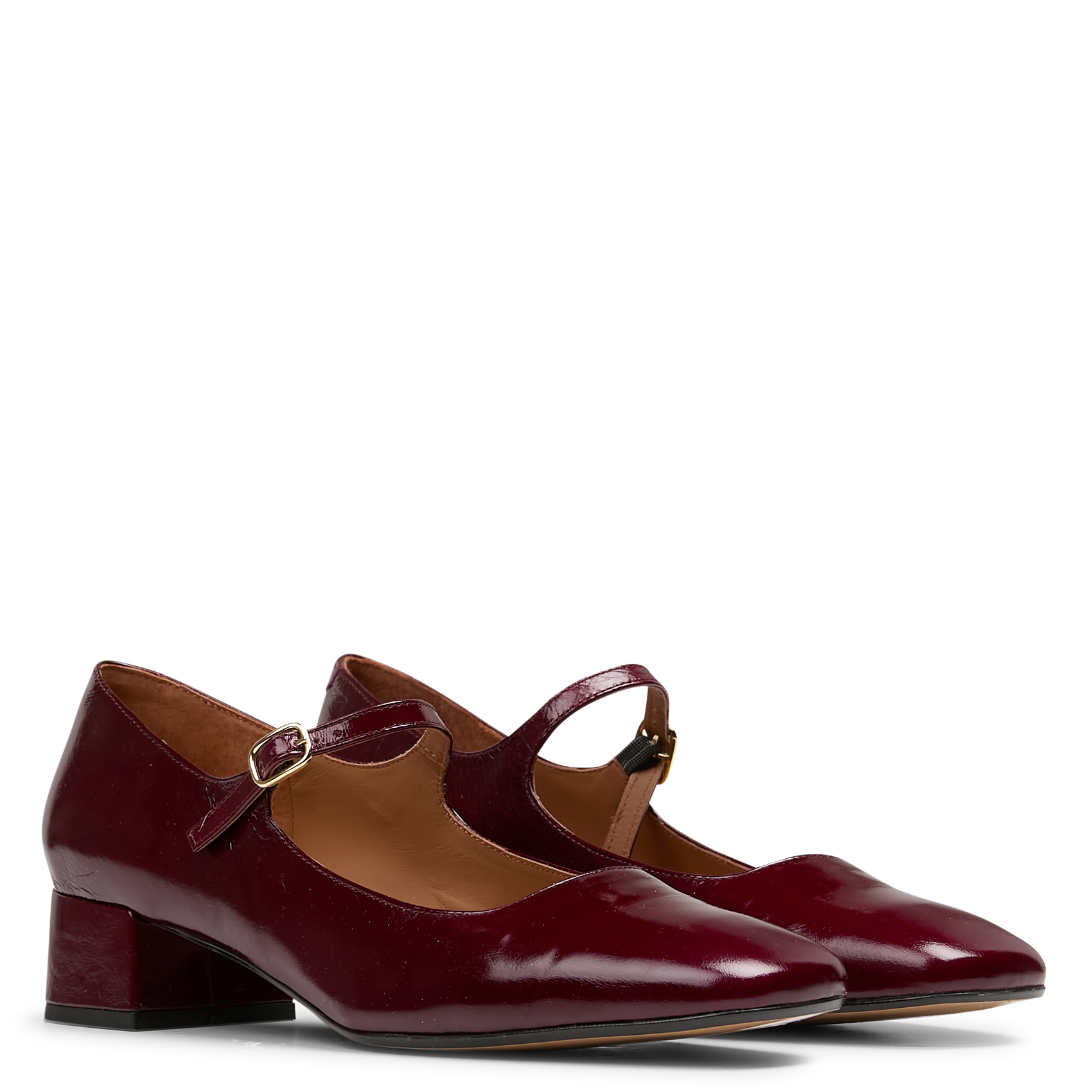 Babies en cuir MELLOW YELLOW Rouge