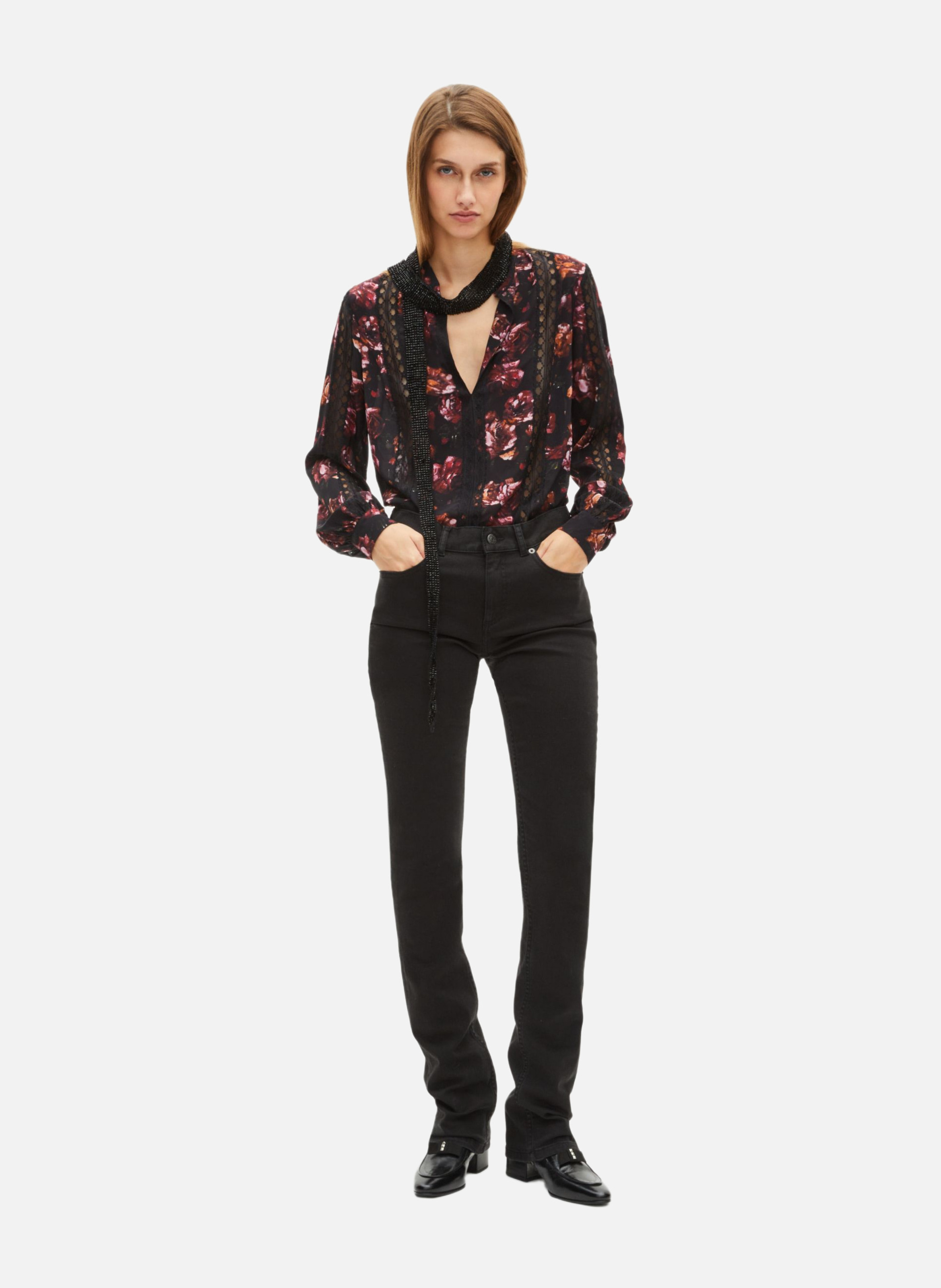 Slim fit jeans - Long THE KOOPLES Black