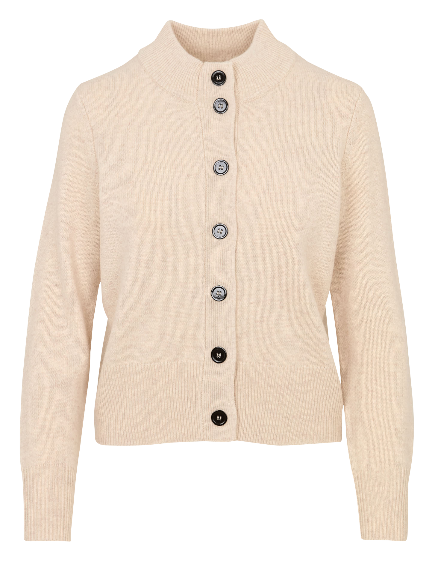 Gilet col rond en laine MAISON 123 Blanc