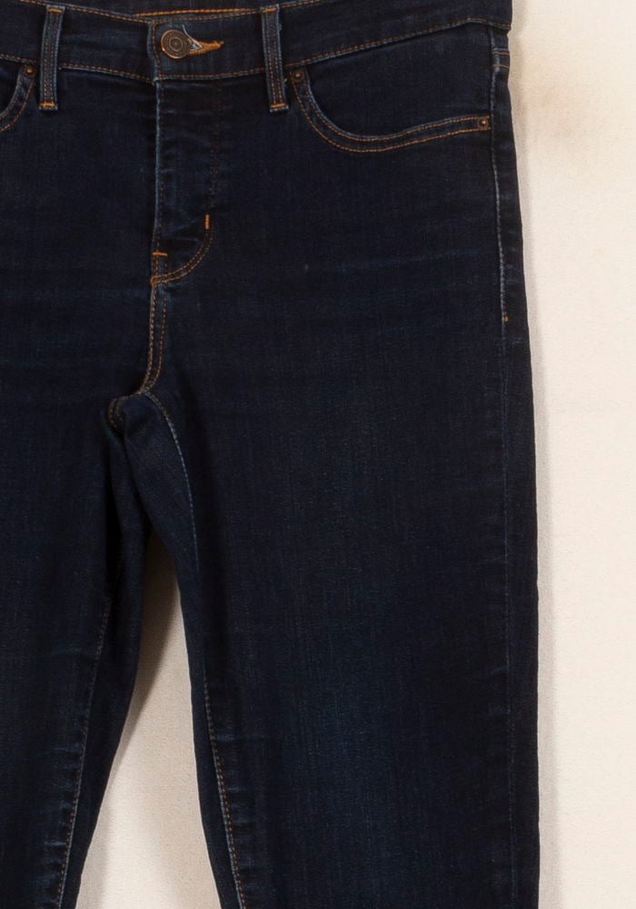 Cropped slim jeans with studs LEVI'S - Seconde main Blue