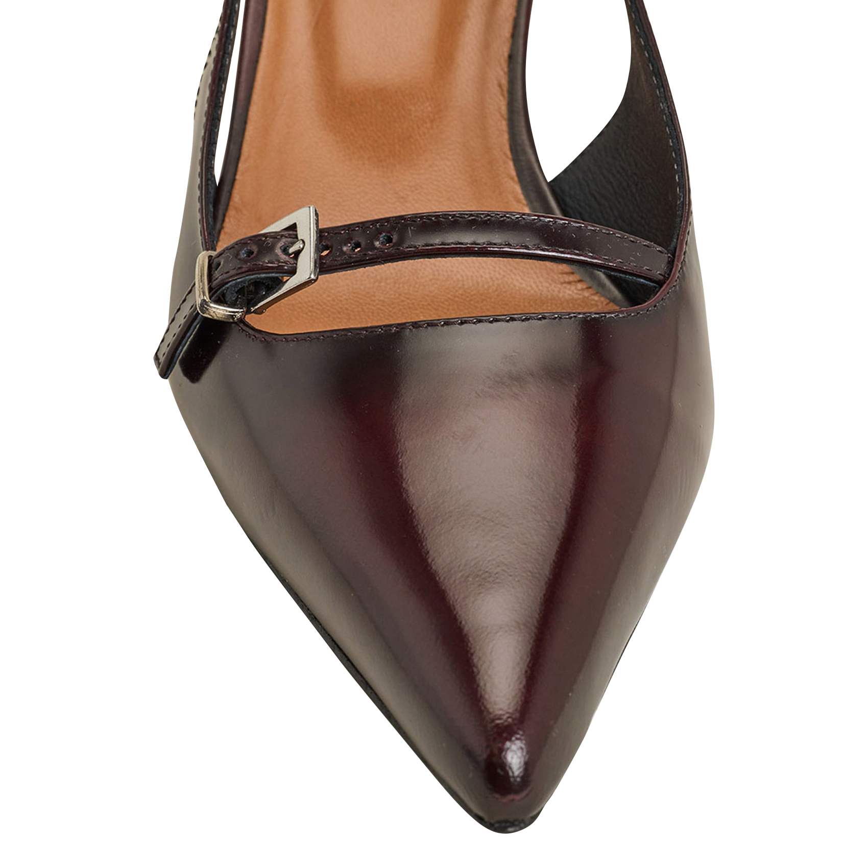 Leather high heel sandals JONAK Red