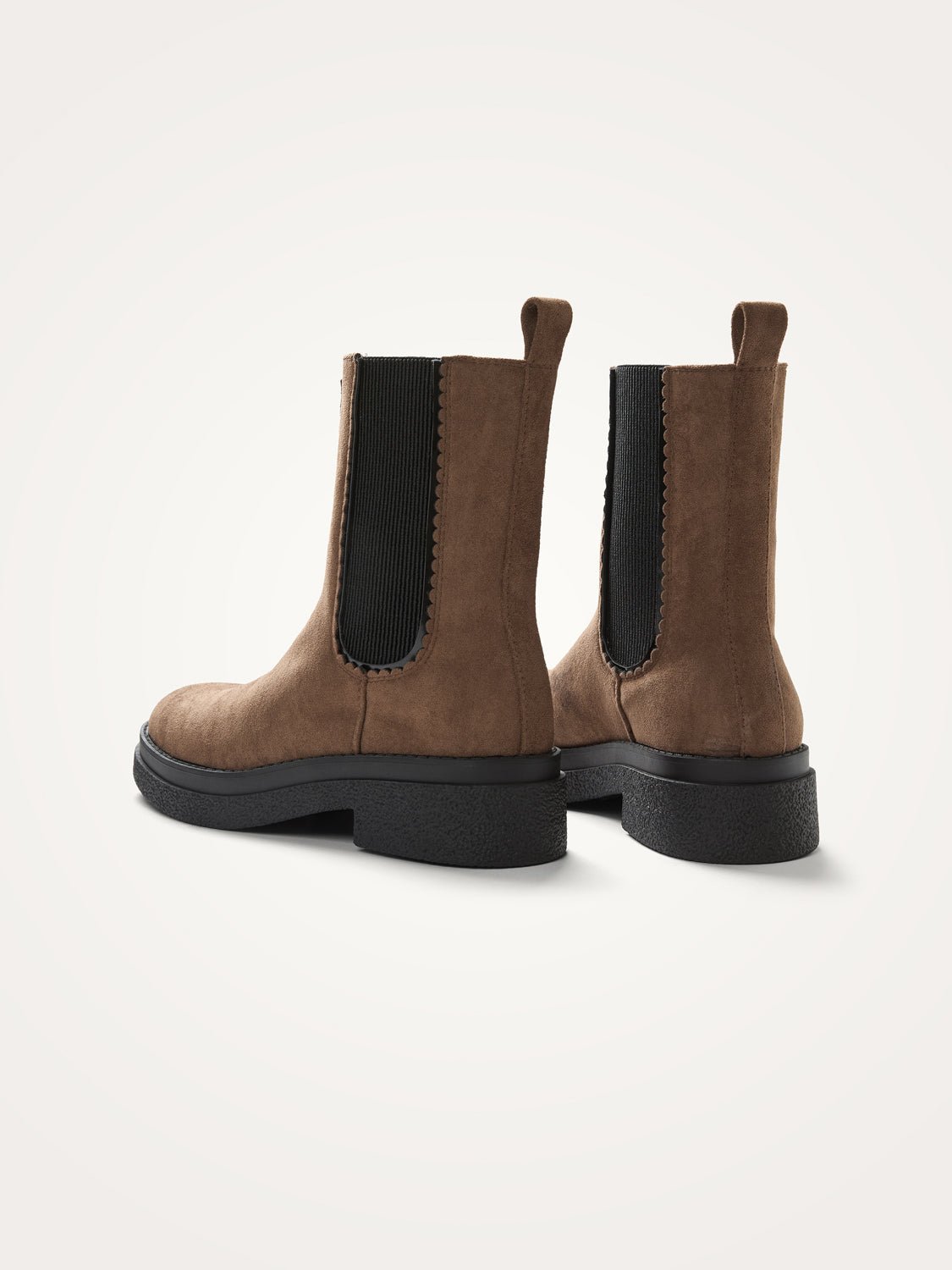 Chelsea suede ankle boots VANESSA WU Brown