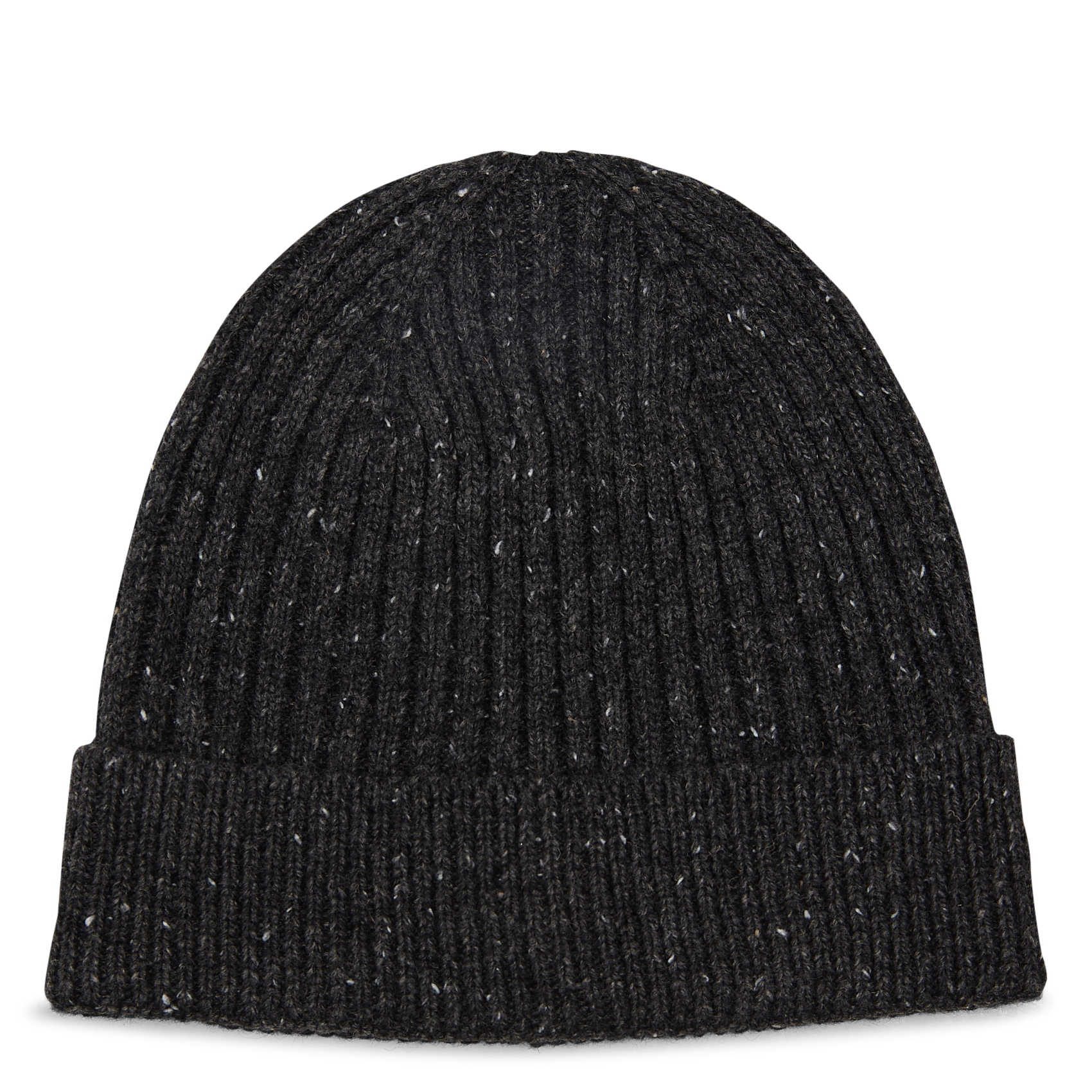 Bonnet côtelé en maille mouchetée MAISON 123 Gris