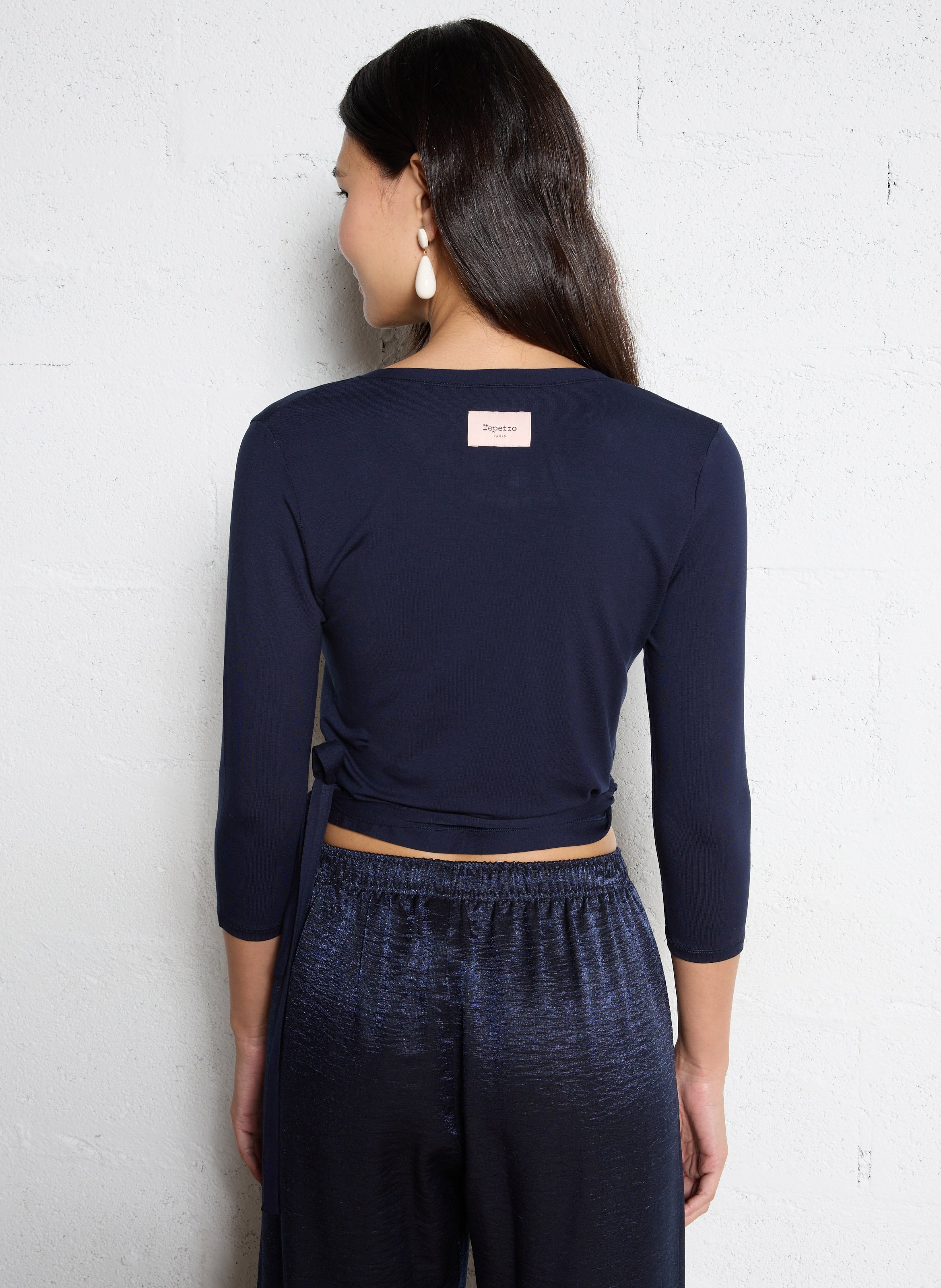 Aansluitend wikkelvest REPETTO Blauw