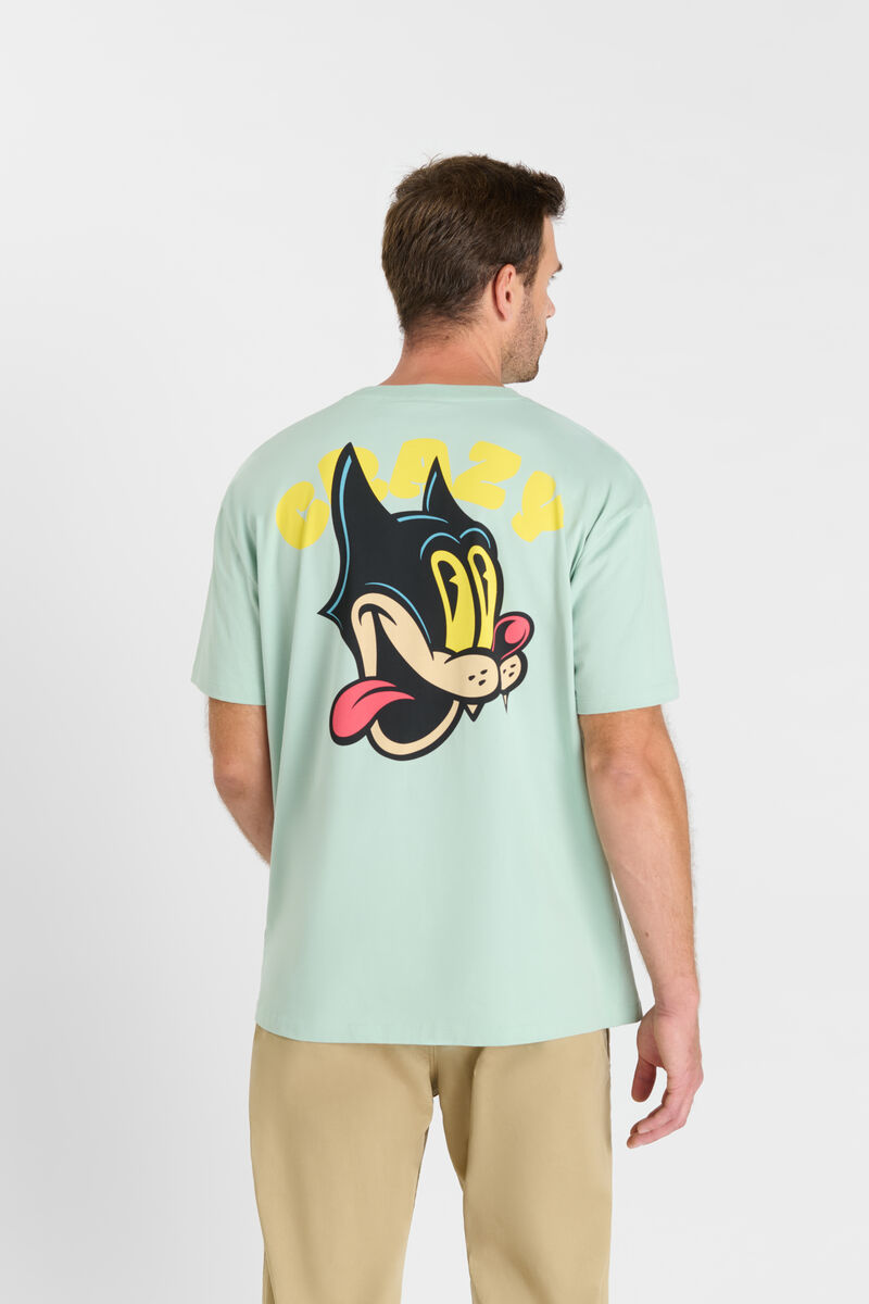 Tommy Badge T-shirt LE TEMPS DES CERISES Blue