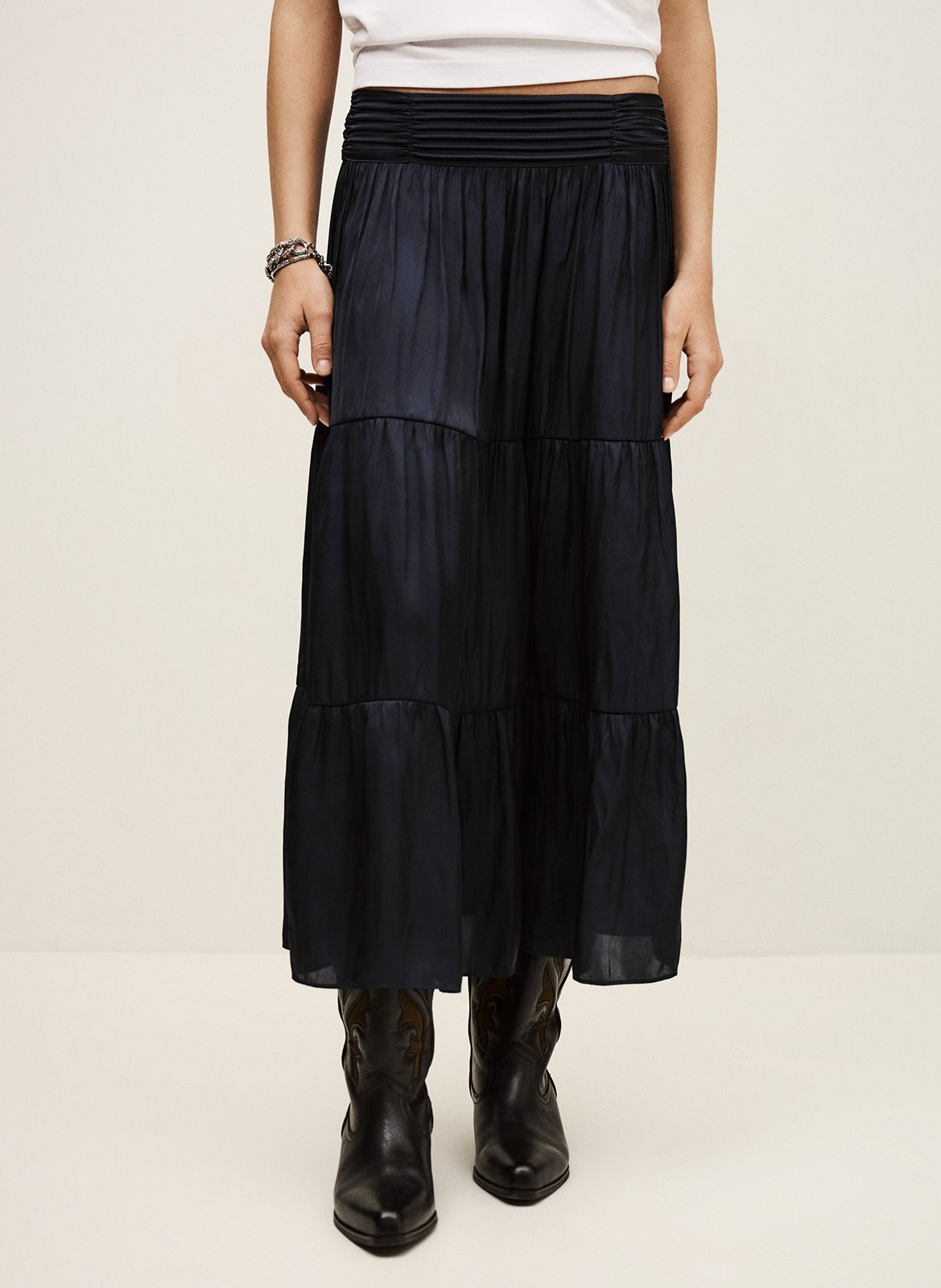 Jupe longue BA&SH Bleu