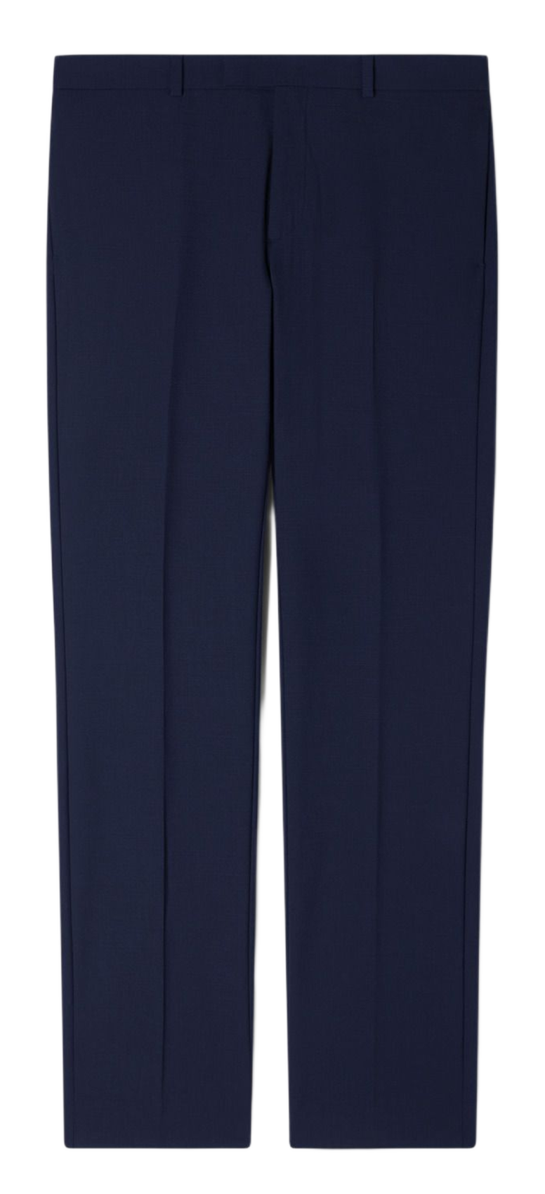 Carrotbroek van wolmix SANDRO Blauw