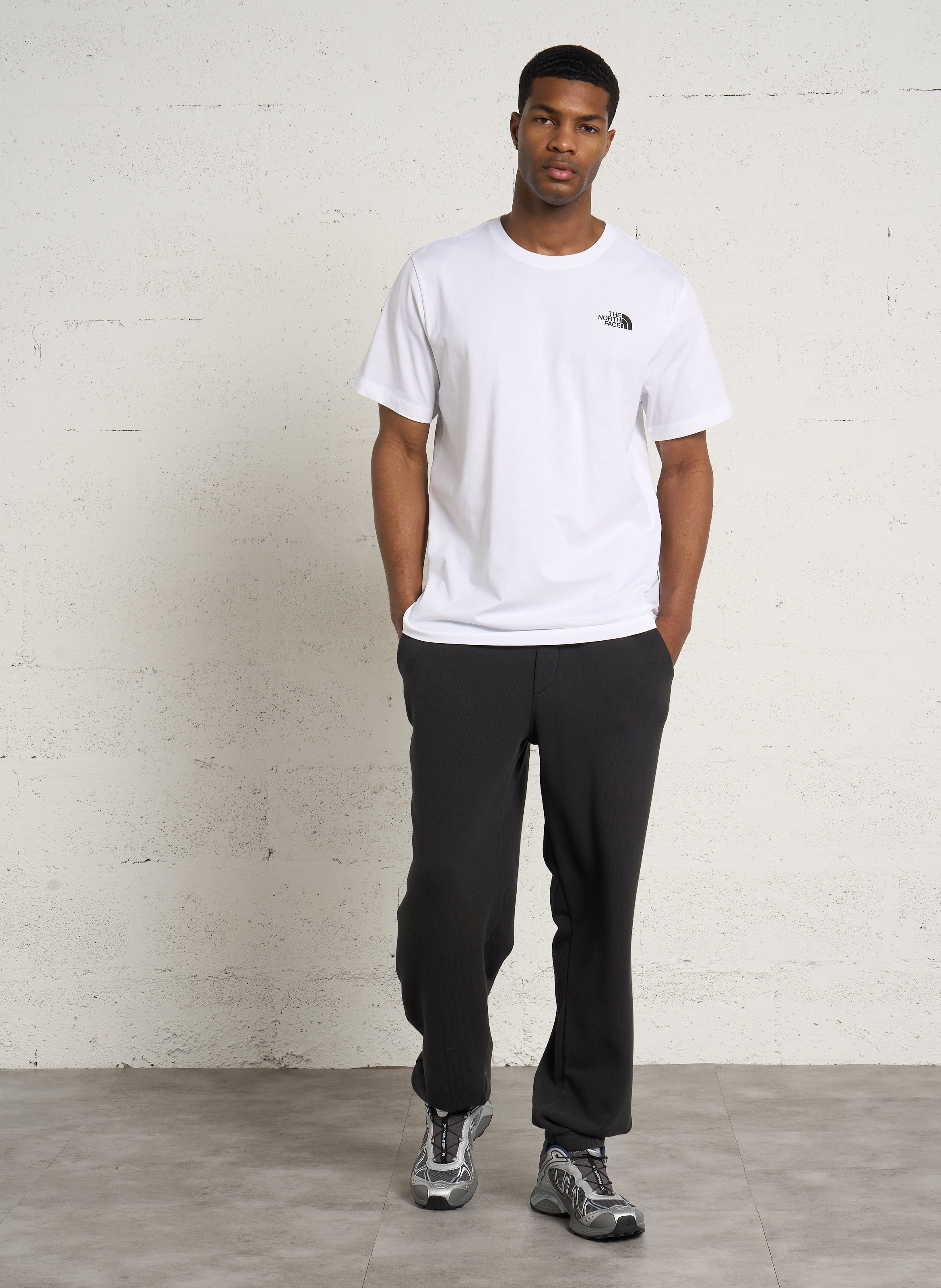 Loose-fitting stretch cotton joggers AMERICAN VINTAGE Black