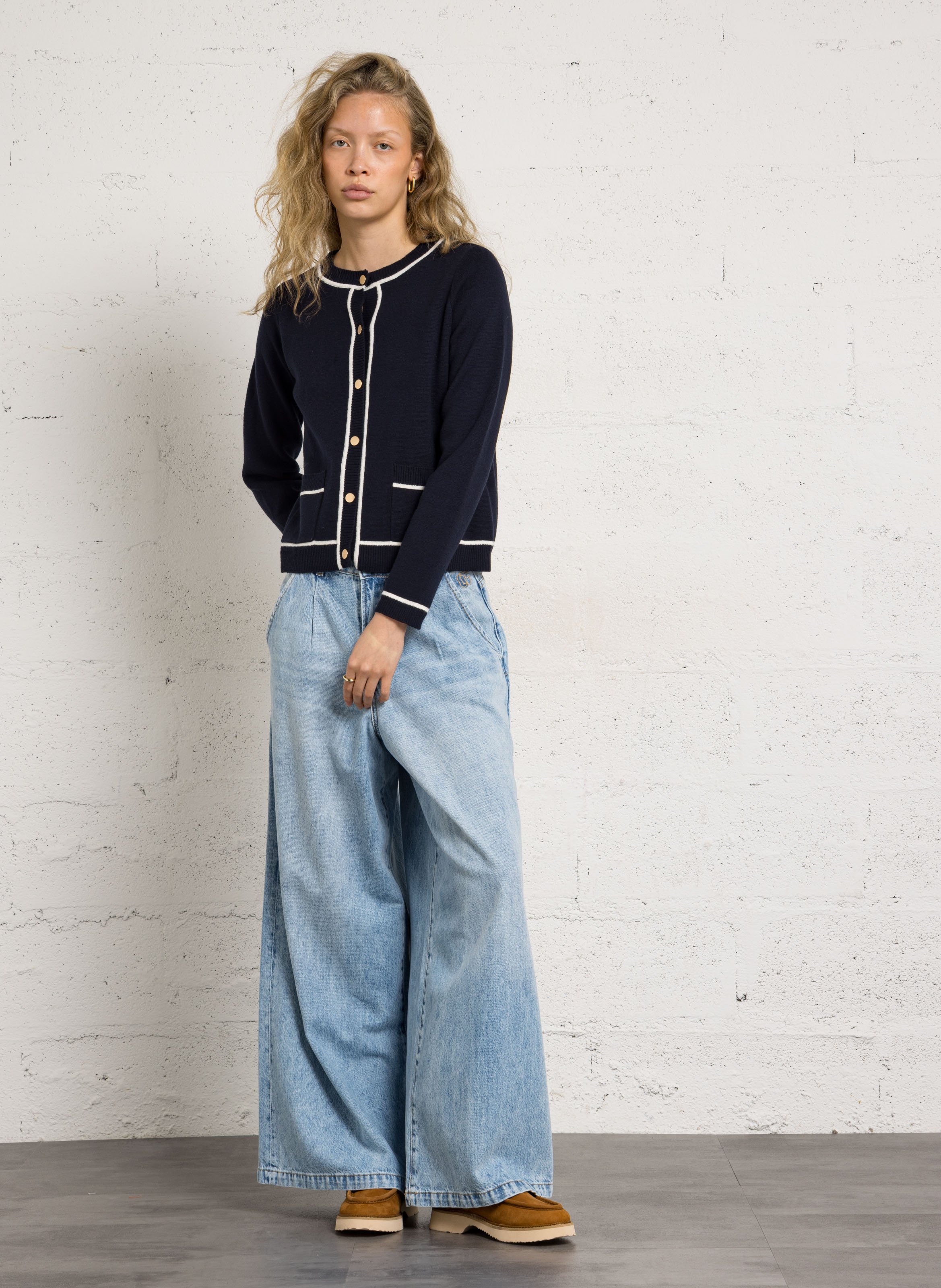 Mokassins aus Nubukleder JB MARTIN Beige