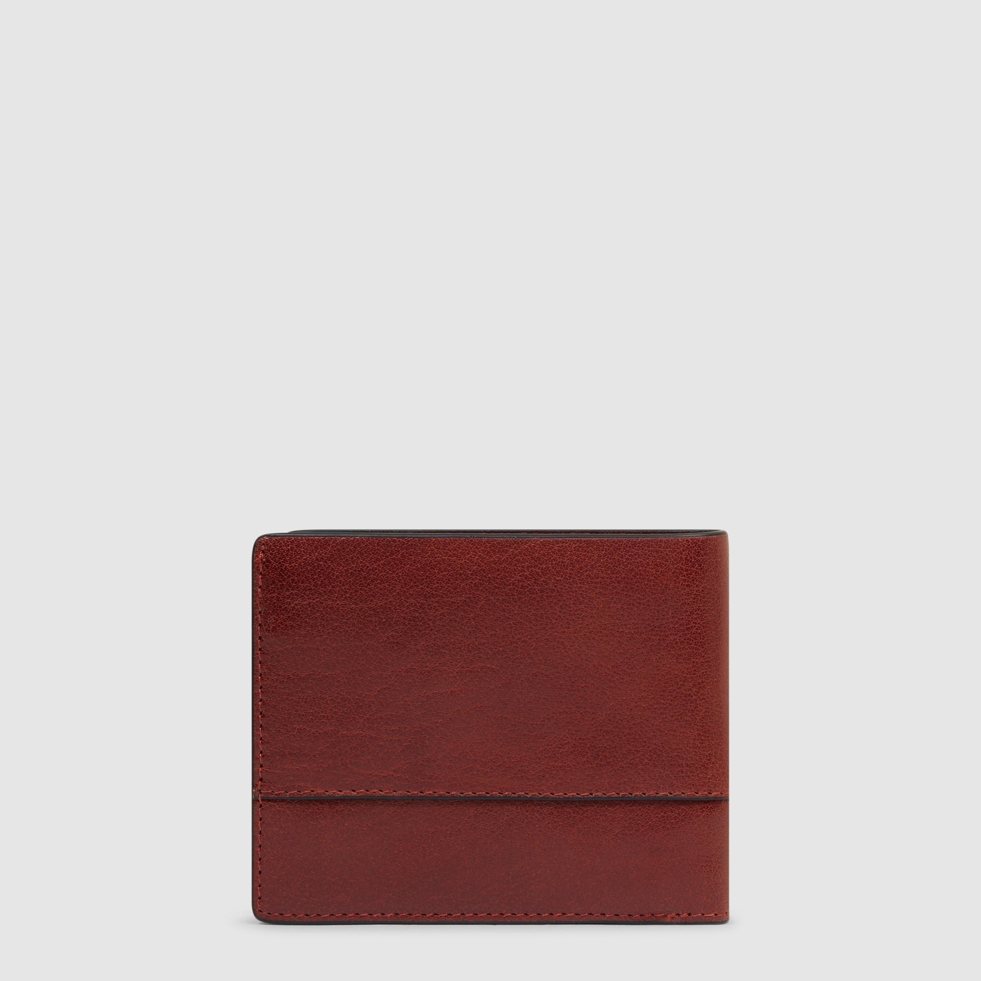 Babylon leather wallet PIQUADRO Red