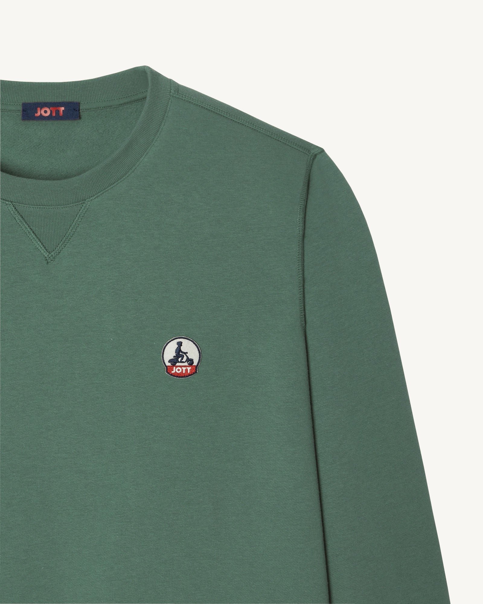 Organic cotton sweatshirt braga 2.0 JOTT Green