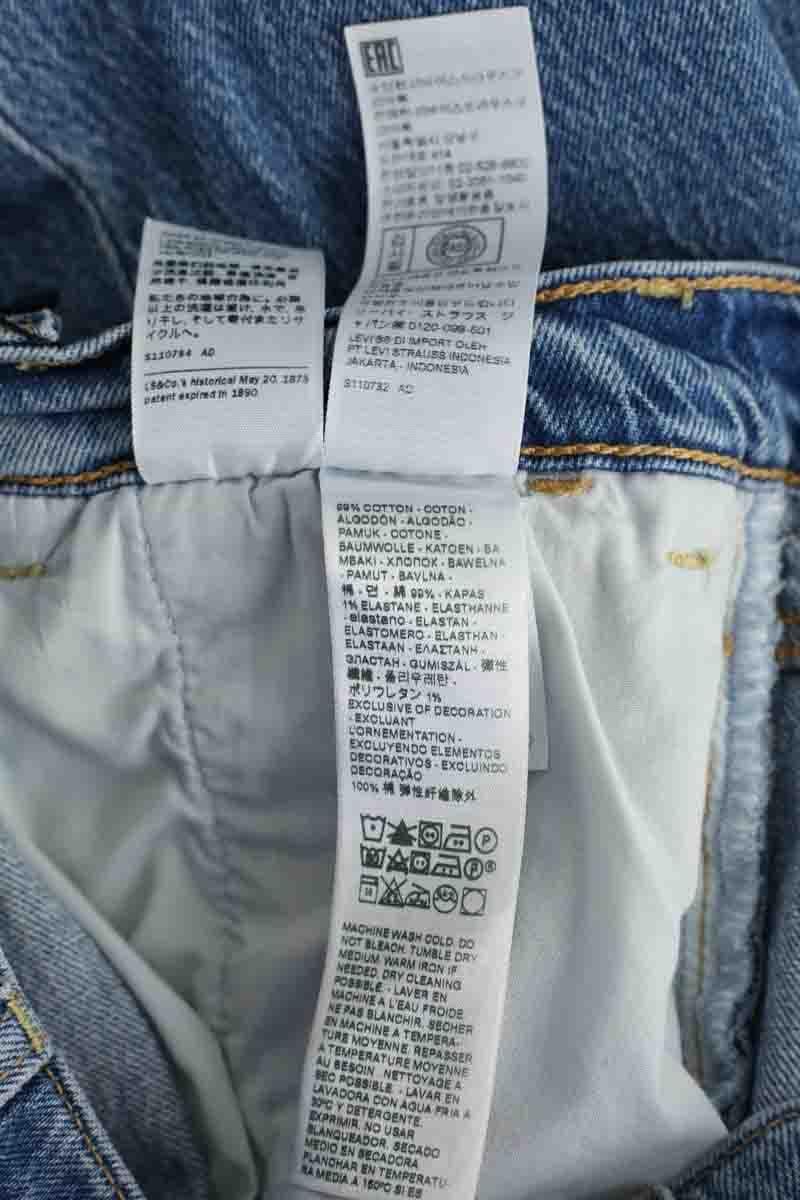 Jean large LEVI'S - Seconde main Bleu