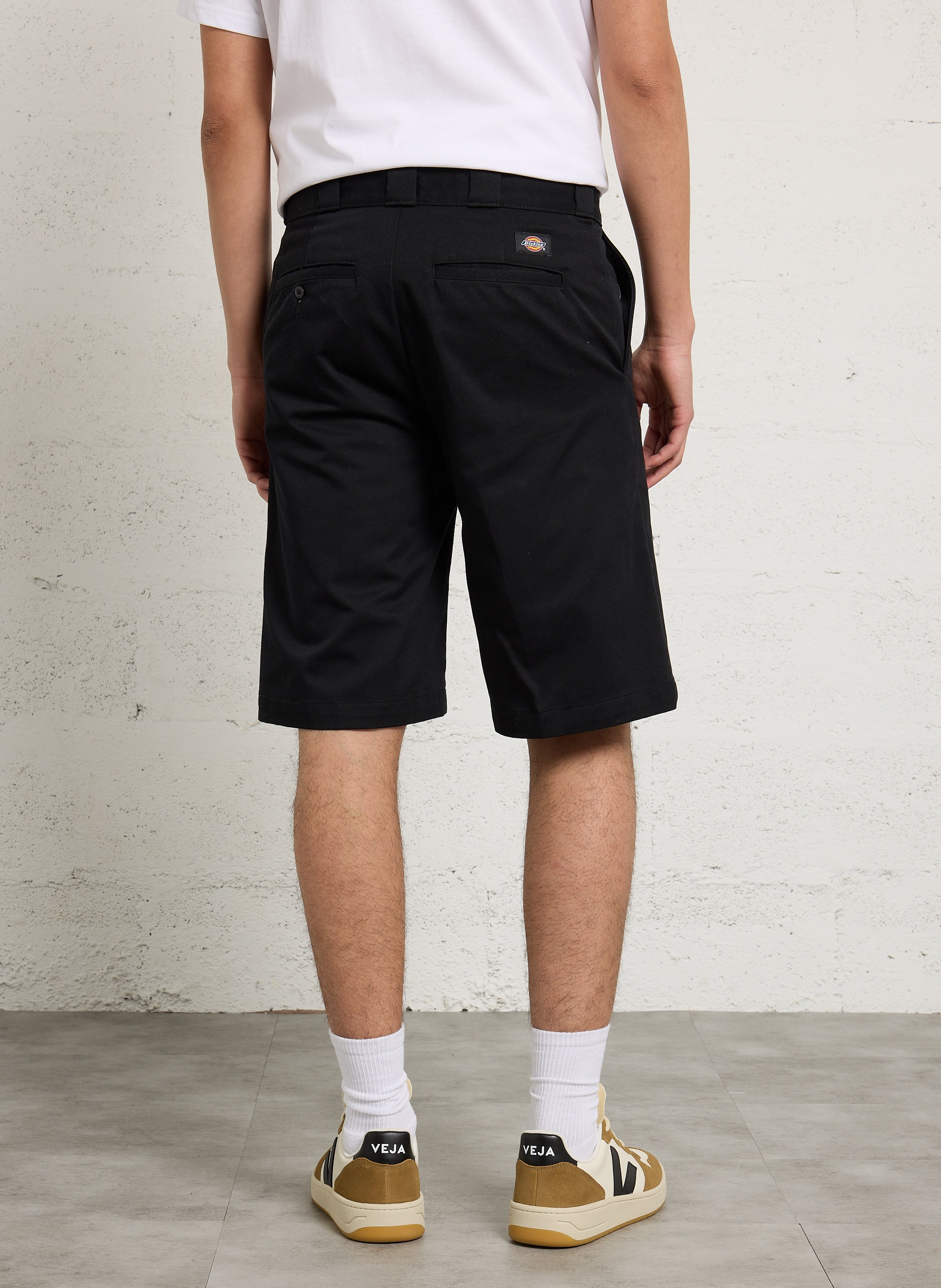 Gerade geschnittene Chino-Hose aus Baumwolle DICKIES Schwarz