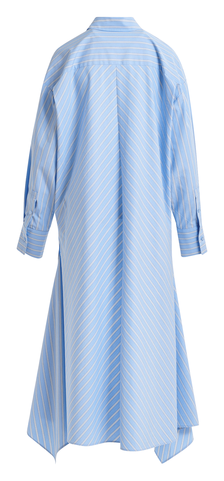 Gestreiftes Oversize-Hemd  ESSENTIEL ANTWERP Blau