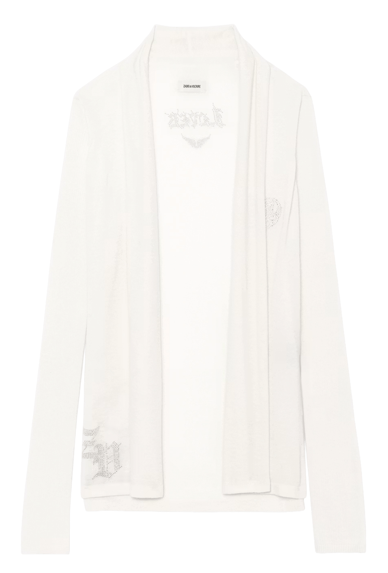 Cardigan ample en cachemire ZADIG&VOLTAIRE Beige