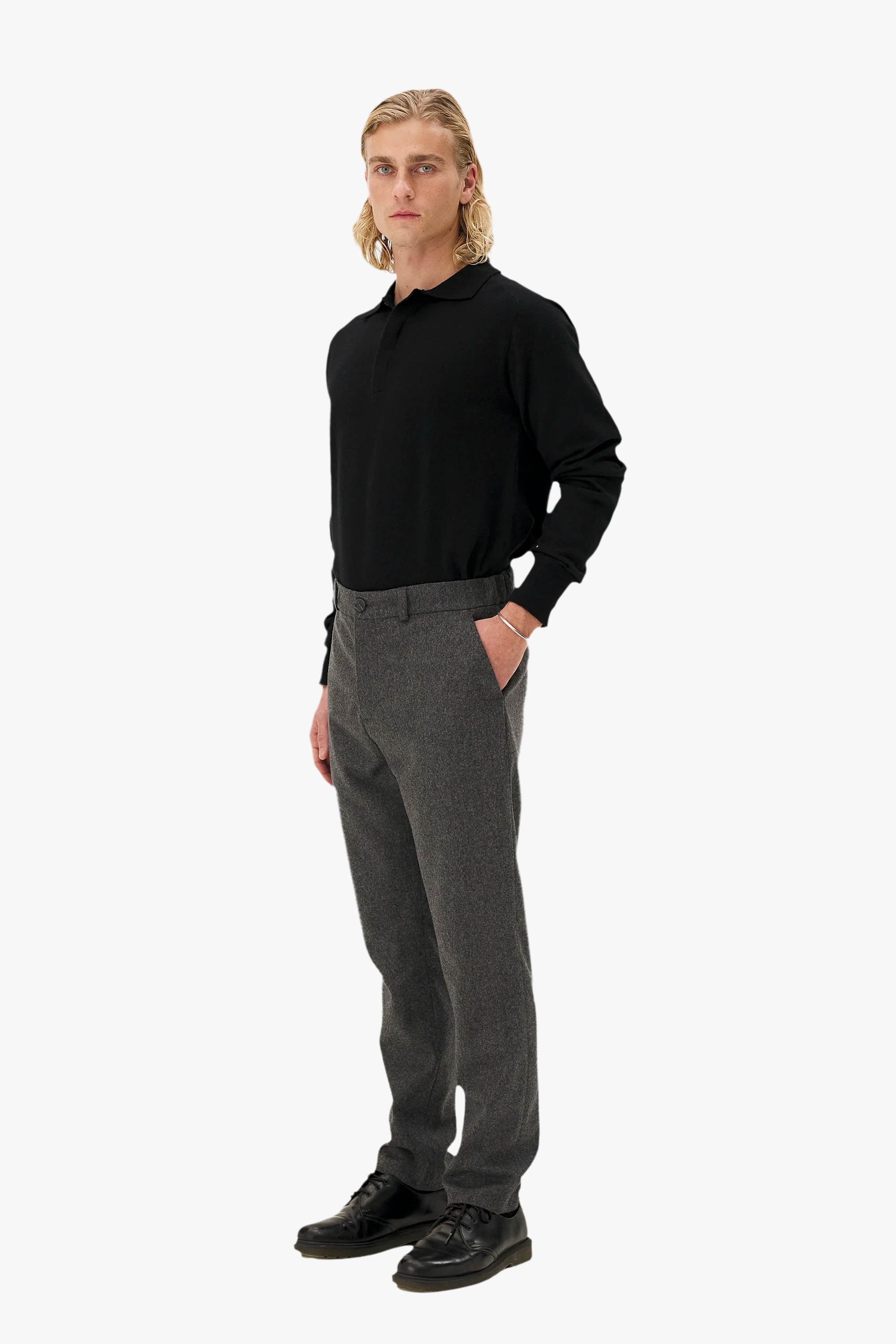 Tapered trousers Noyoco Grey