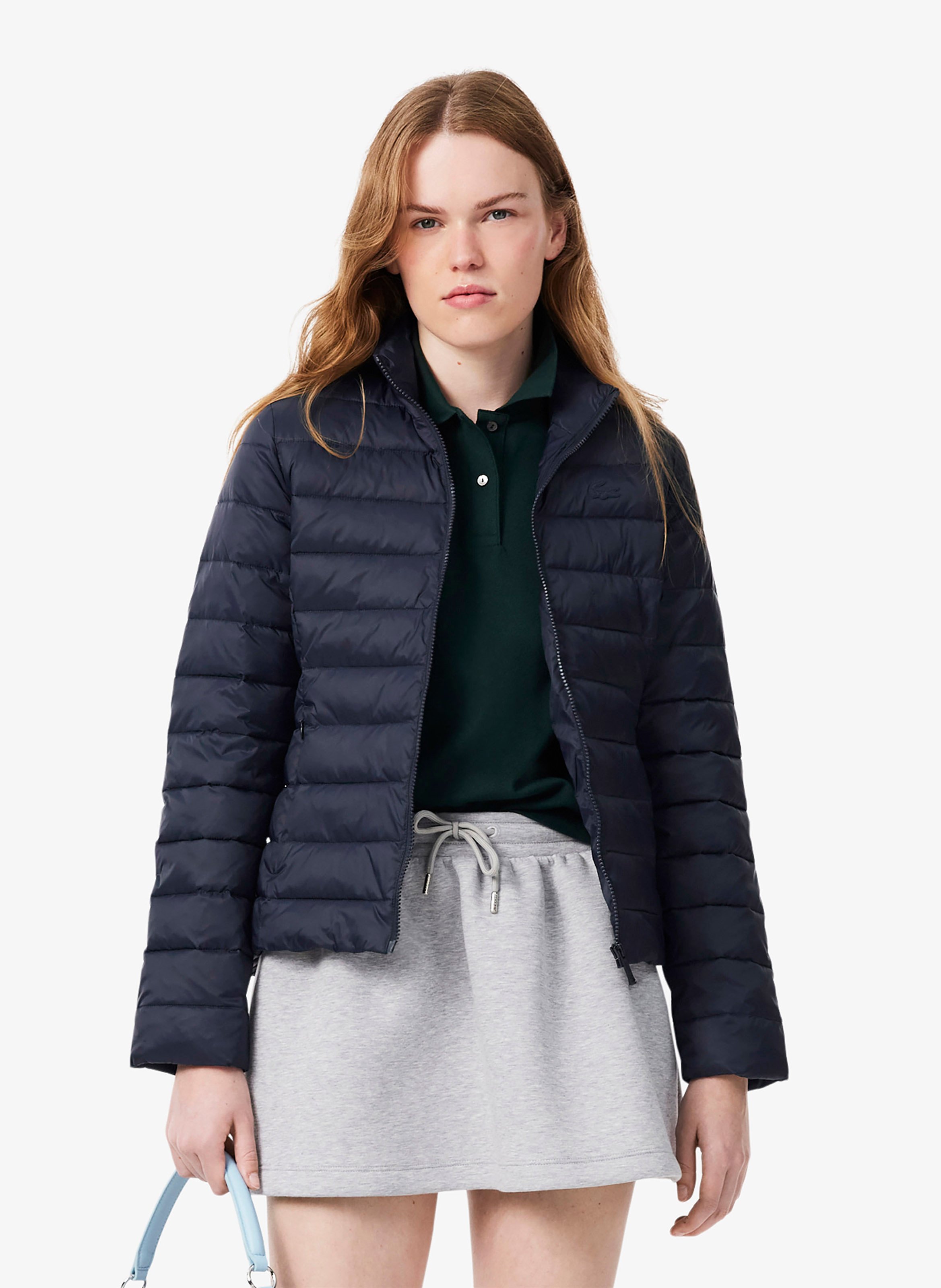 Doudoune cintrée matelassée LACOSTE Bleu