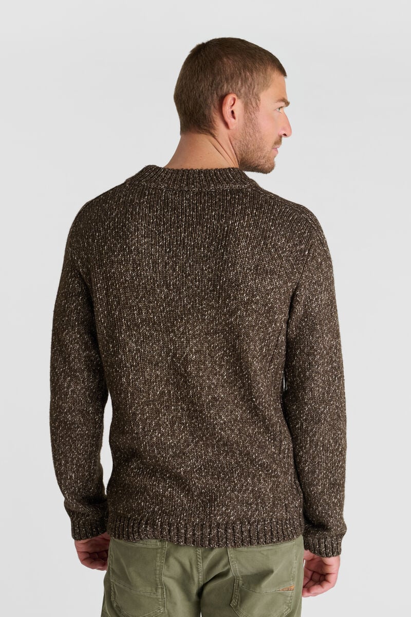 Round-neck sweater LE TEMPS DES CERISES Brown
