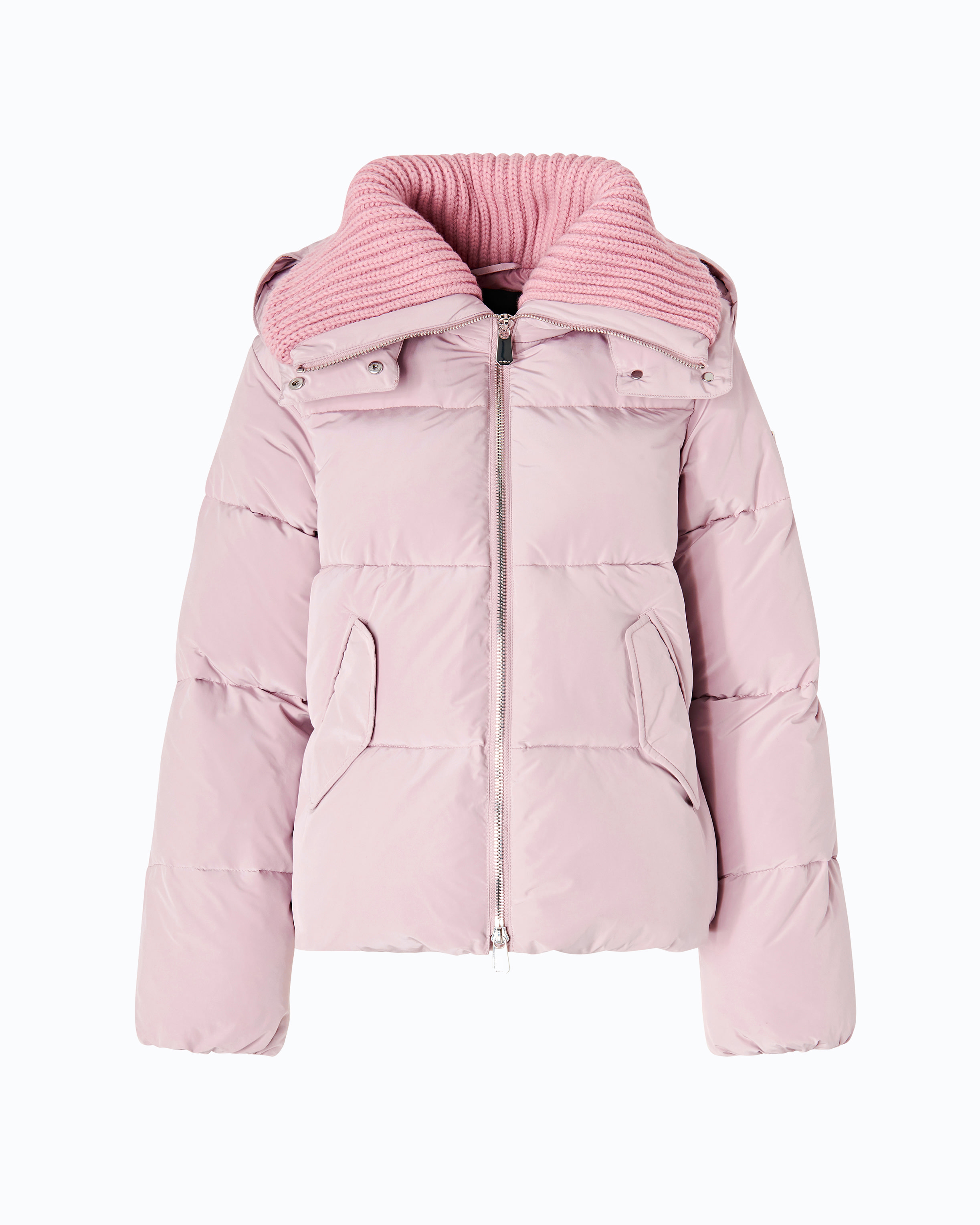 Caban évasé en tissu technique déperlant PINKO Violet