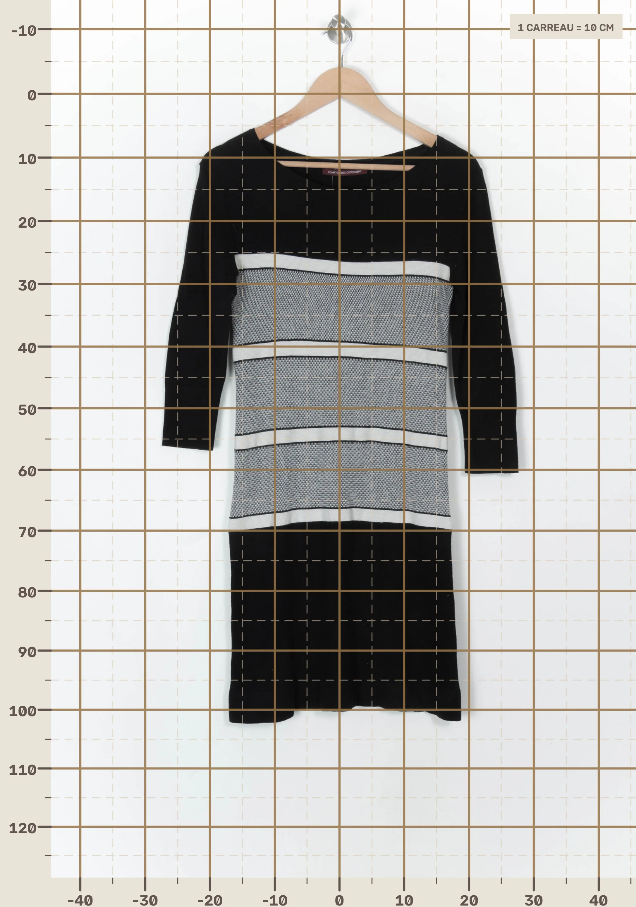 Robe courte & midi COMPTOIR DES COTONNIERS - Seconde main Multicolore
