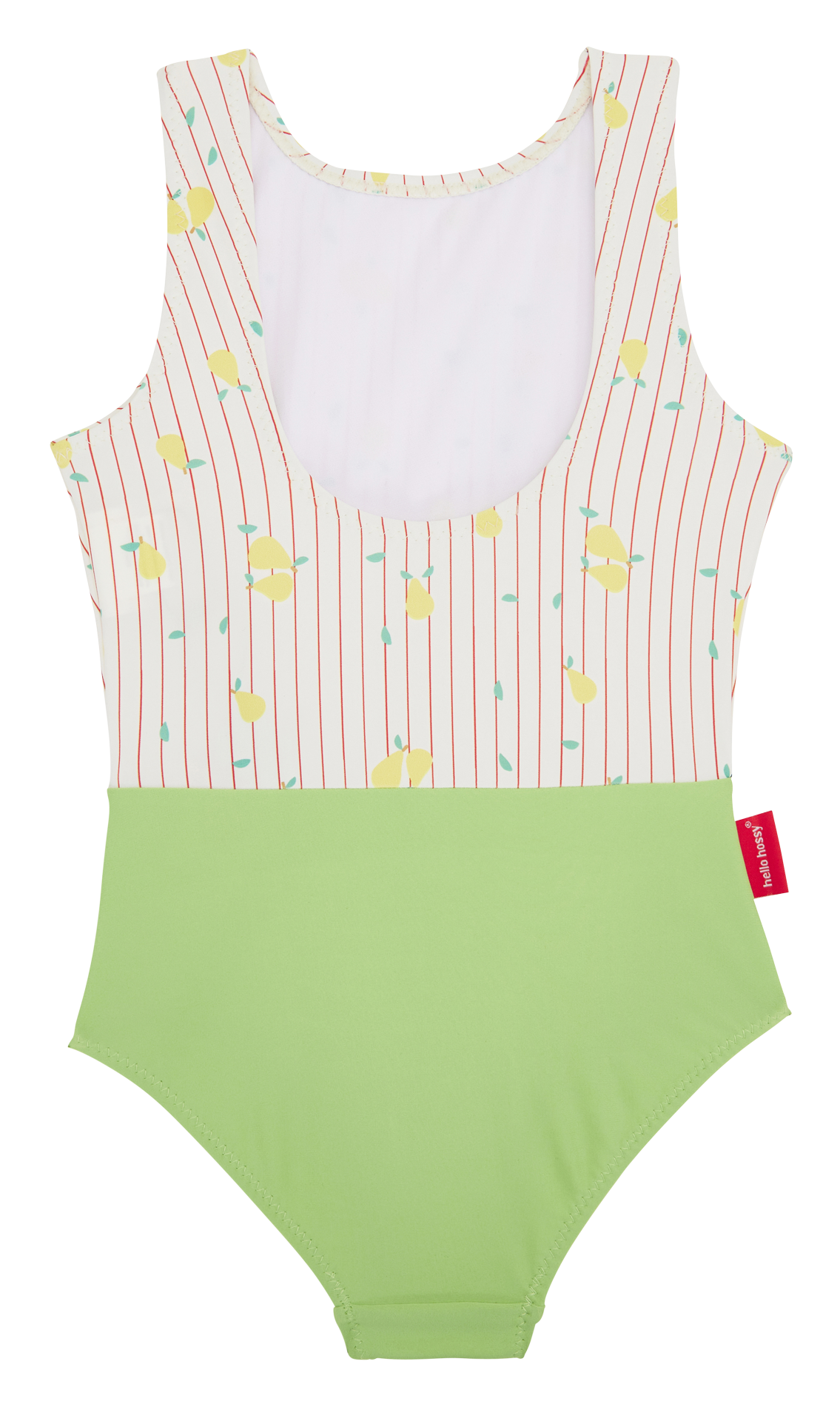 Printed one-piece swimsuit HELLO HOSSY Green