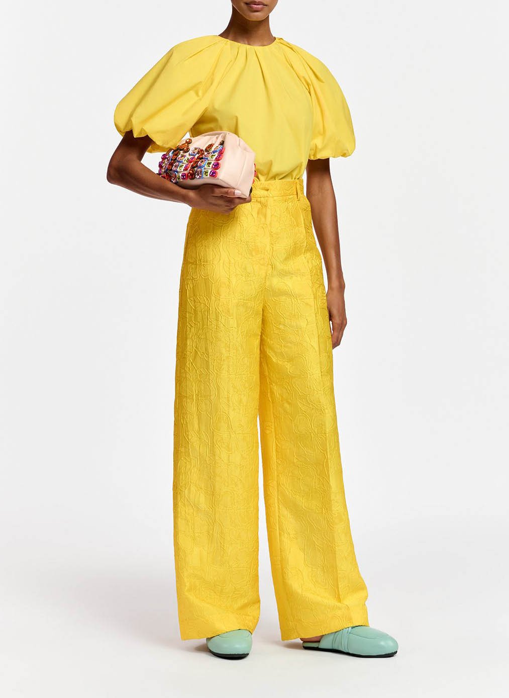 Massimo dutti cheap yellow jumpsuit