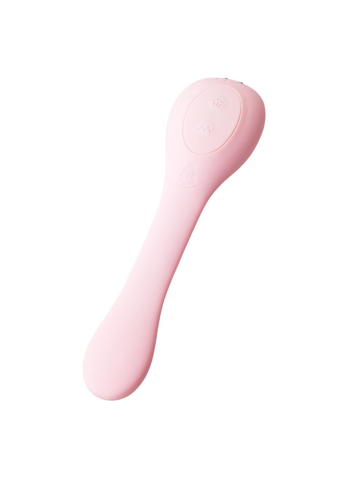 Double stimulateur Coco - Rose PUISSANTE Rose pâle