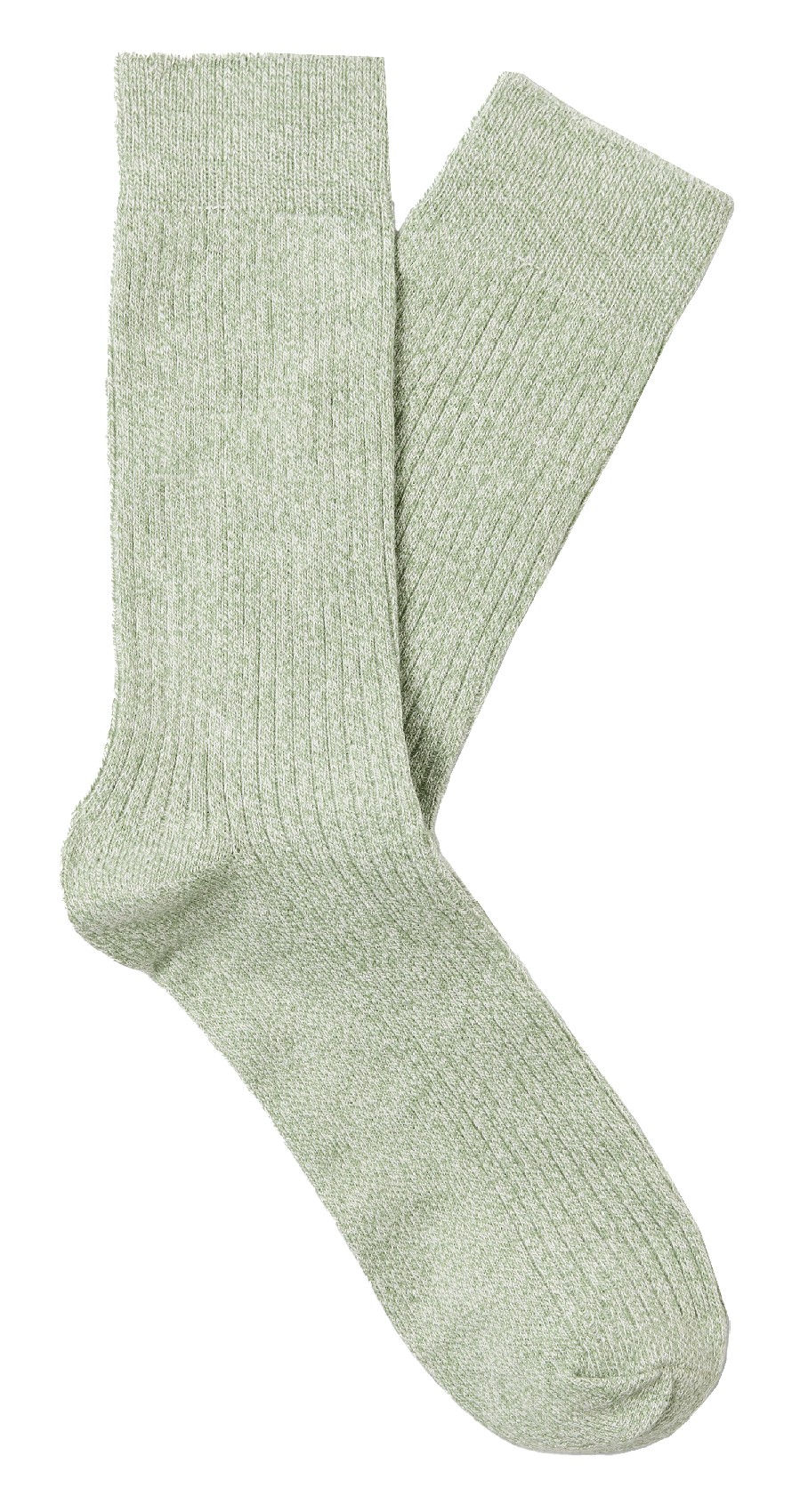 Chaussettes en coton bio mélangé SELECTED Vert