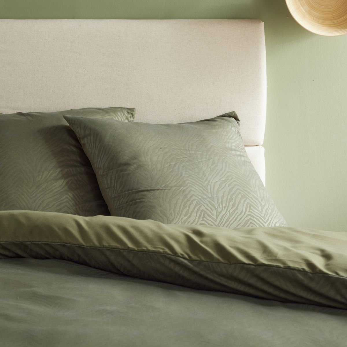 Embossed bedding set TODAY LINGE DE MAISON Green