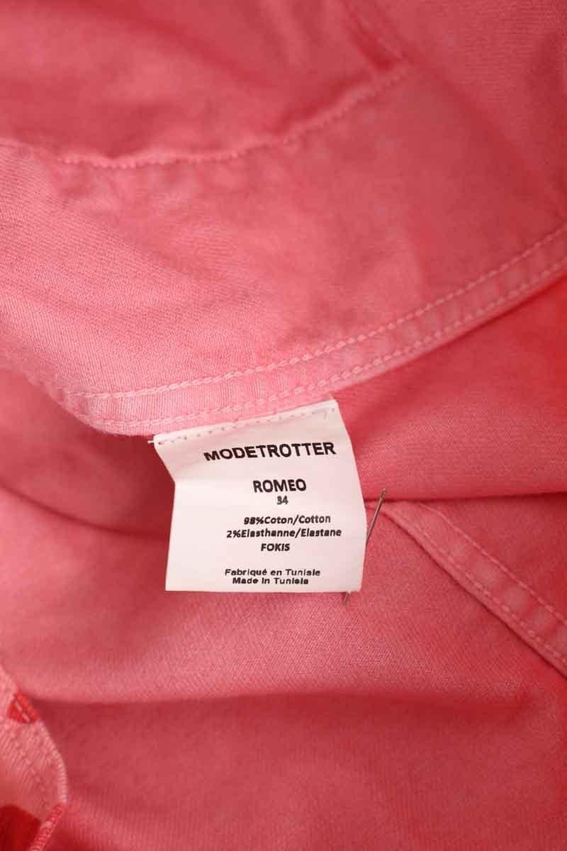 Veste en coton MODETROTTER - Seconde Main Rose