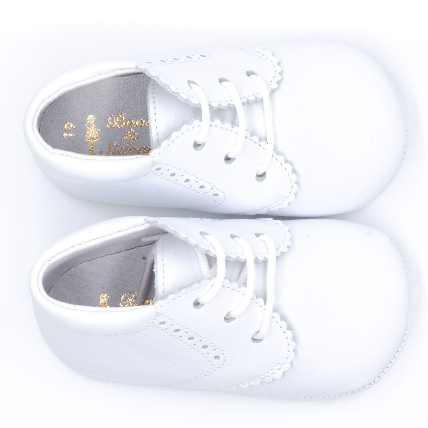 Boy's slipper Boni & Sidonie White