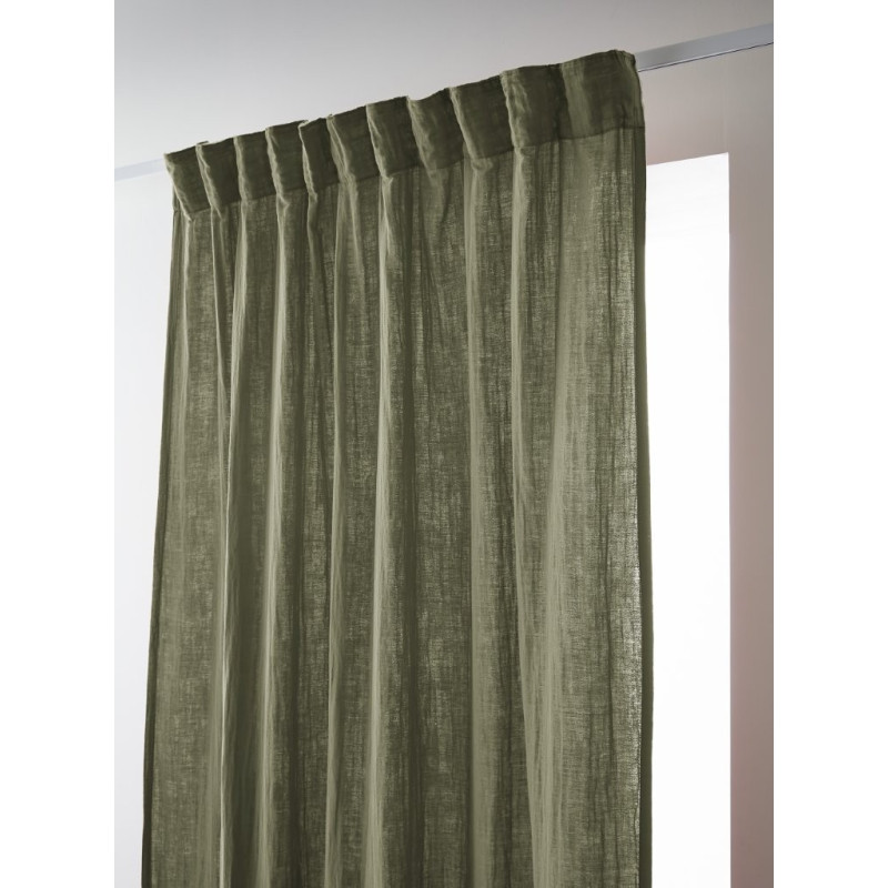 Blackout and Thermal Curtains L'EFFET PAPILLON Green
