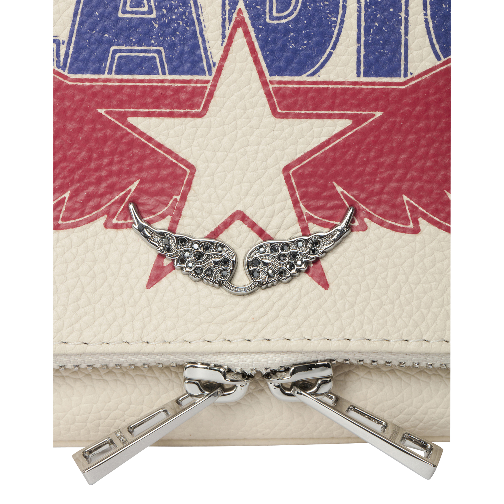 Leren crossbodytas  ZADIG&VOLTAIRE Wit