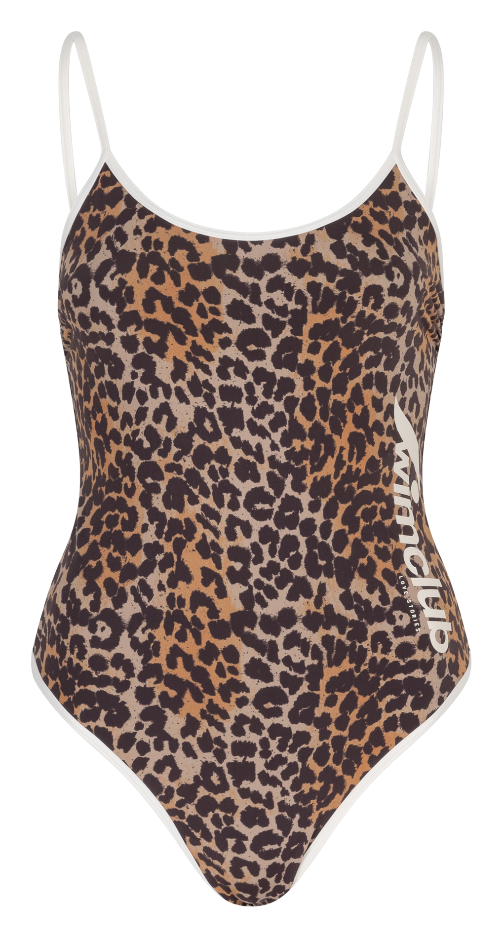 Maillot de bain 1 pièce léopard LOVE STORIES Marron