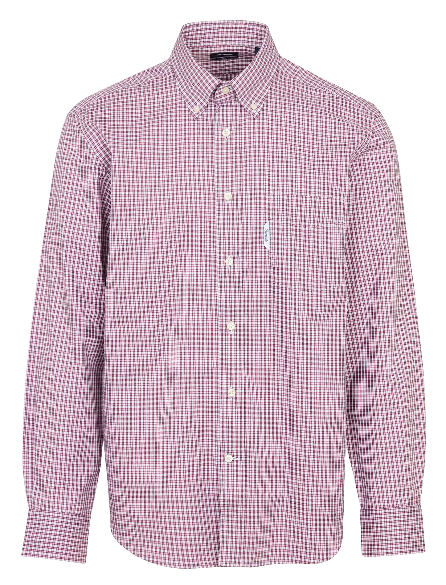 Chemise droite en coton FACONNABLE Violet