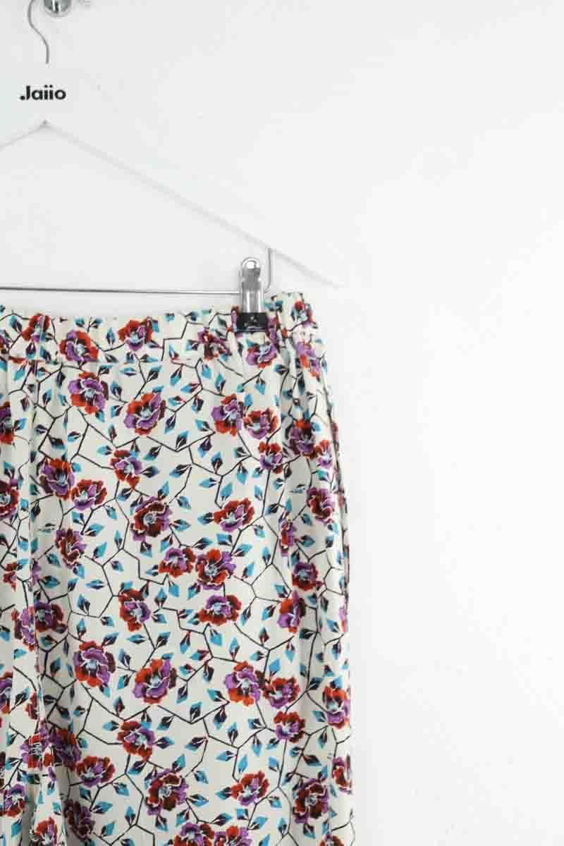 Silk trousers ISABEL MARANT - Seconde Main Multicolored