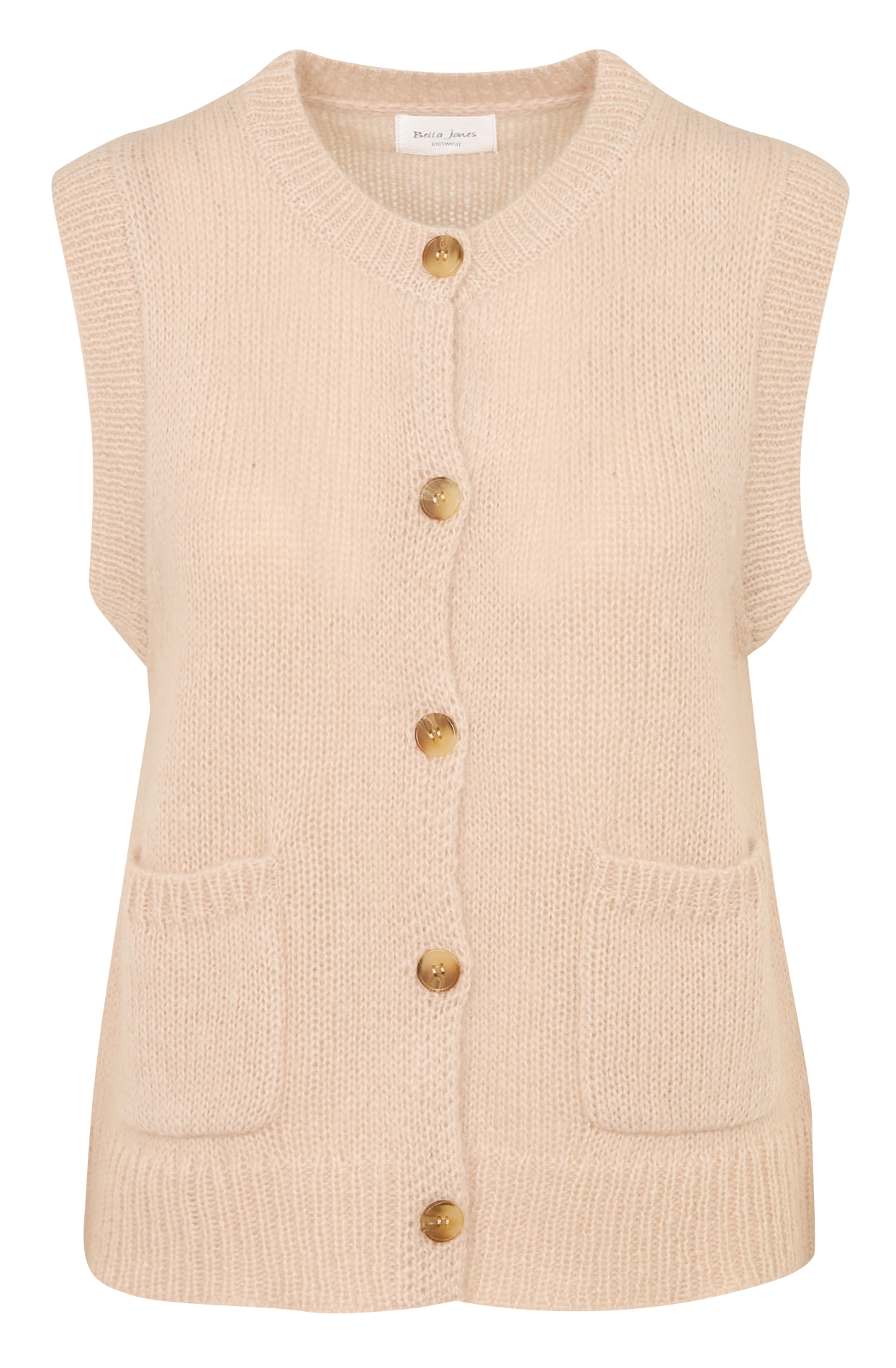 Alpaca wool sweater BELLA JONES White