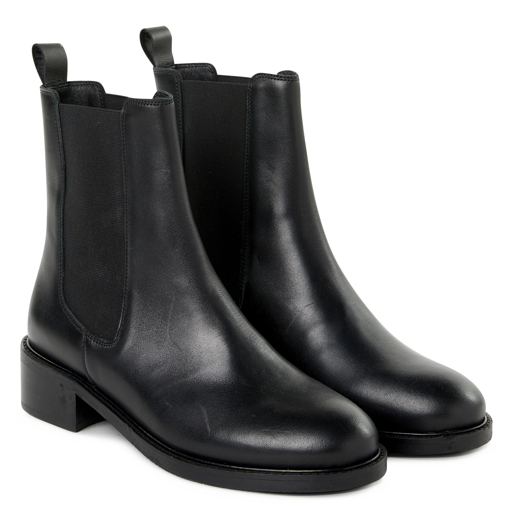 Suède enkellaarzen SAISON 1865 Black