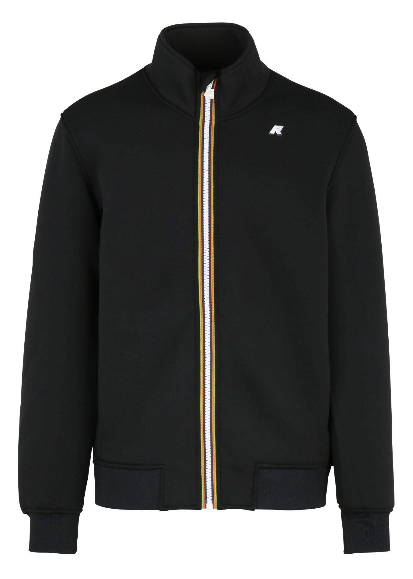 Gerader Sweatshirt mit Stehkragen FINN SPACER Black pure