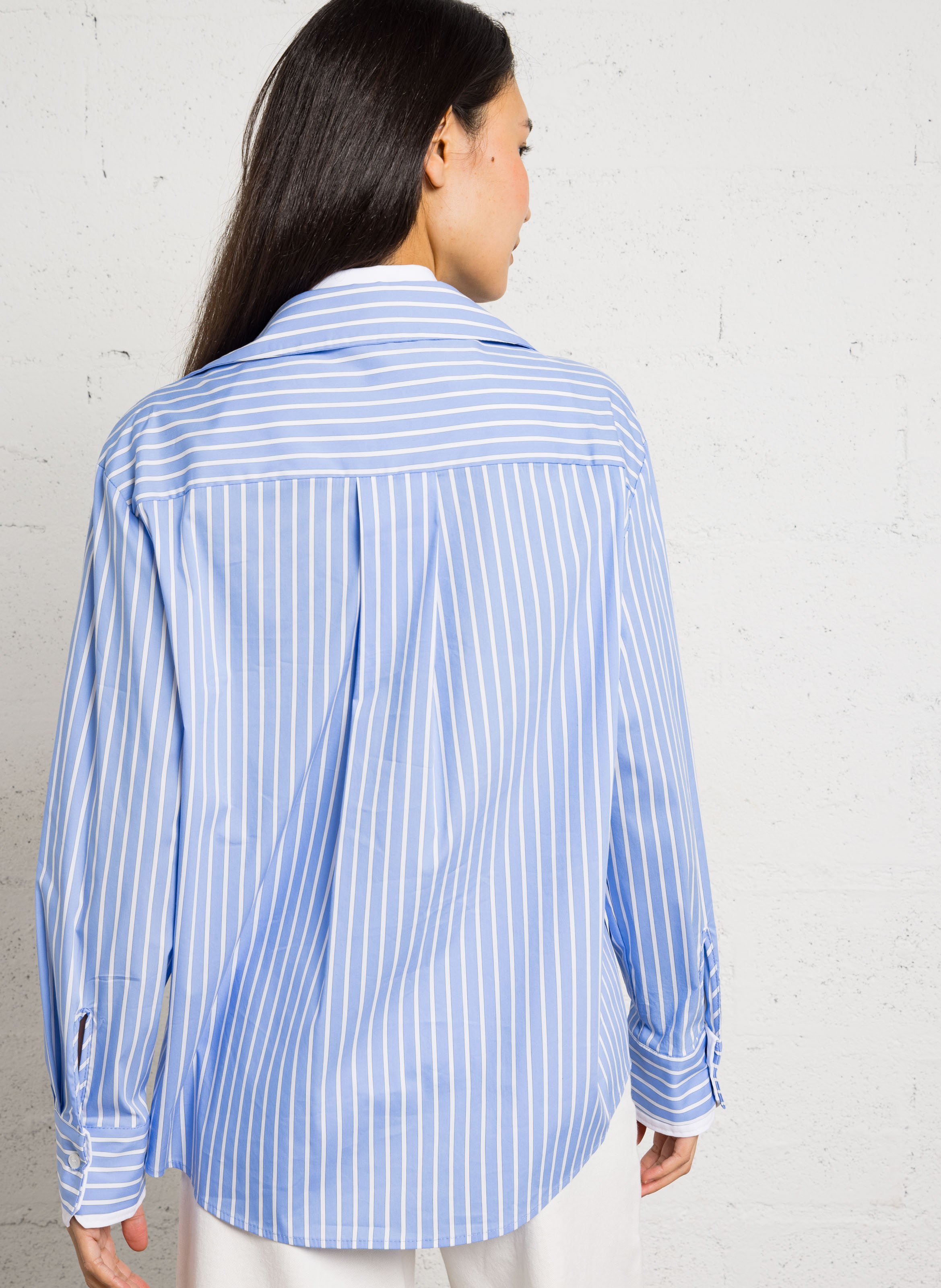 Chemise col classique en coton mélangé IMPERIAL Bleu