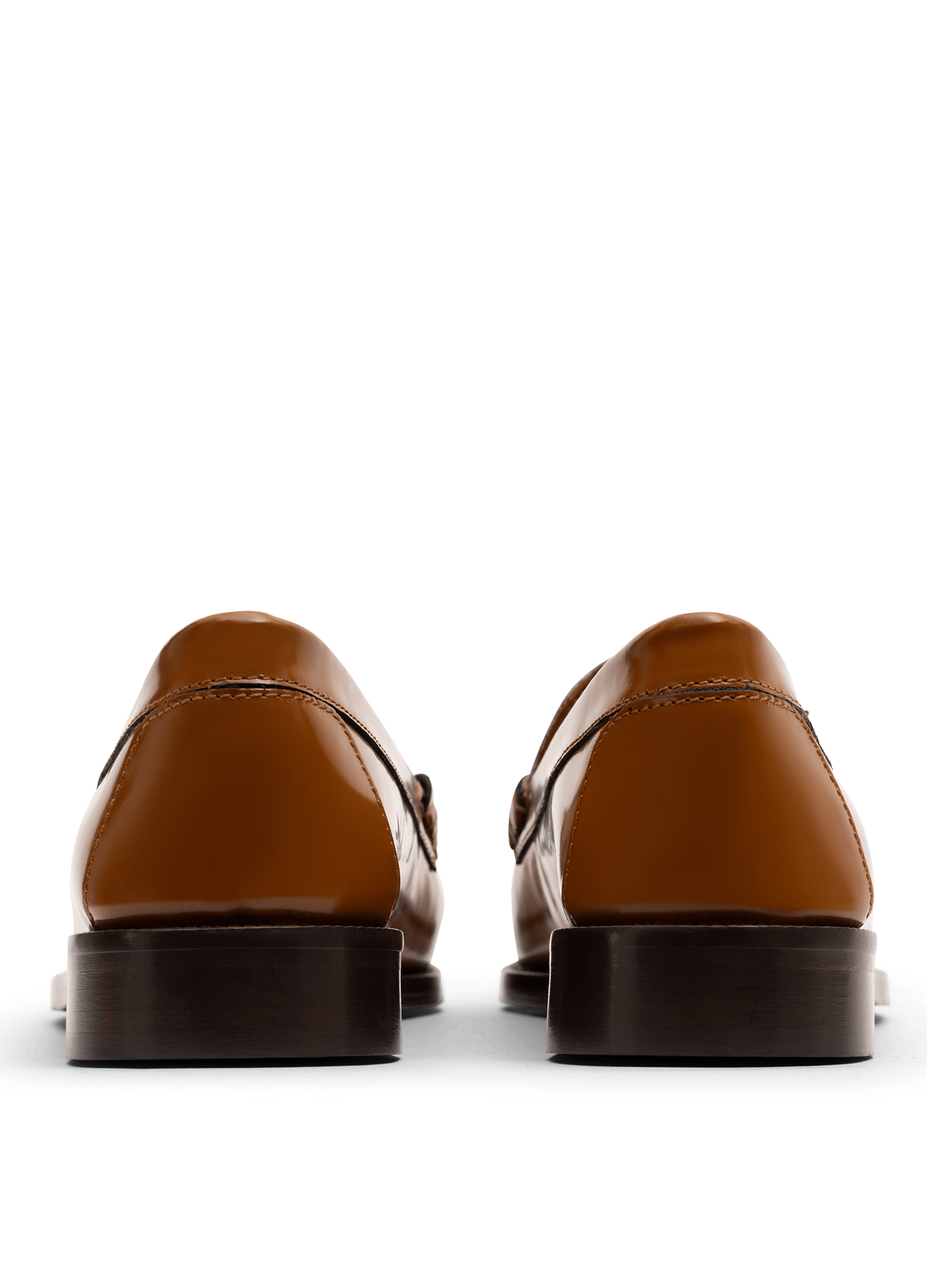 Brown brushed leather loafers PARALLELE PARIS Brown