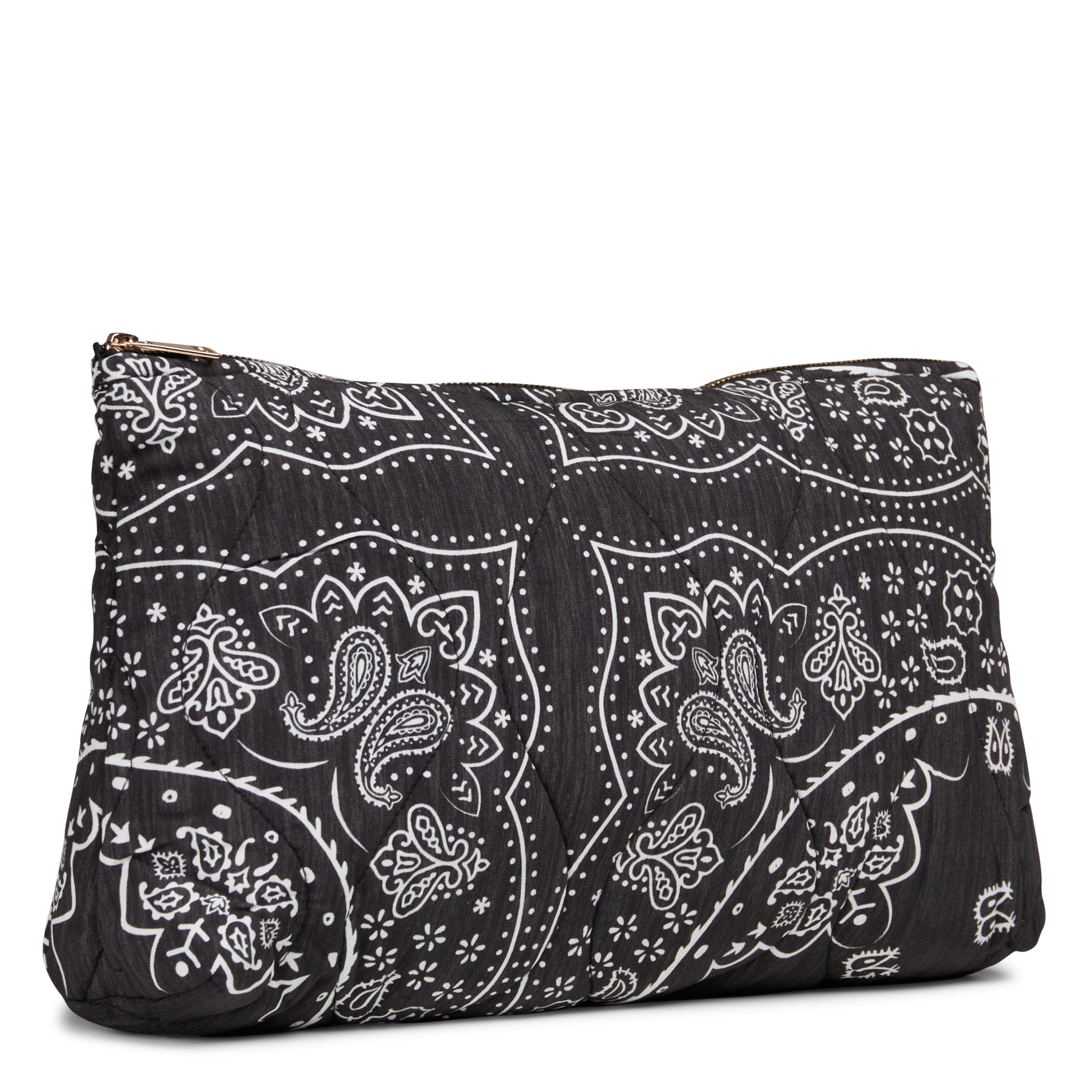 Quilted Printed Clutch AOKYANOS Grey
