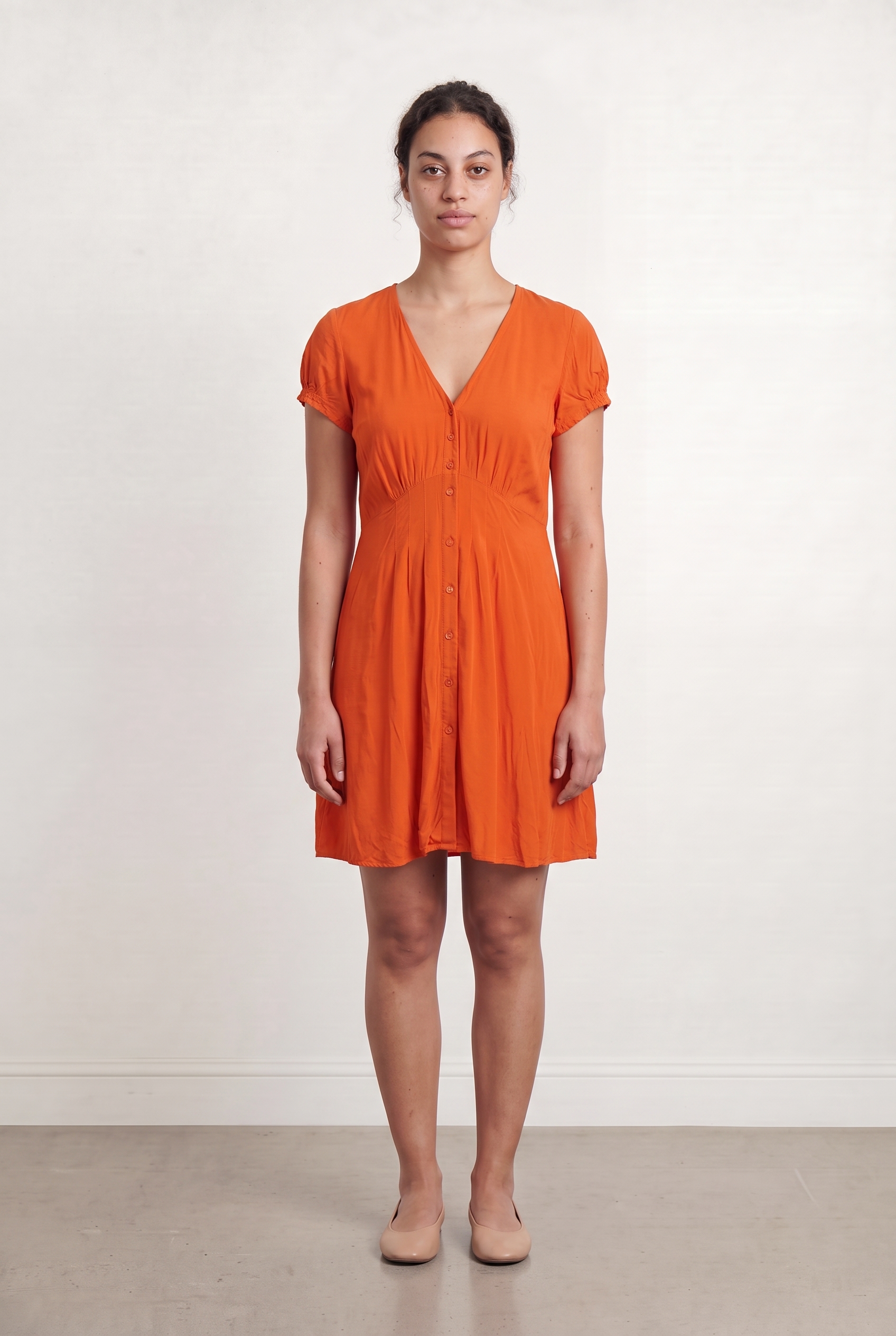 Short & midi dress COMPTOIR DES COTONNIERS - Seconde main Orange