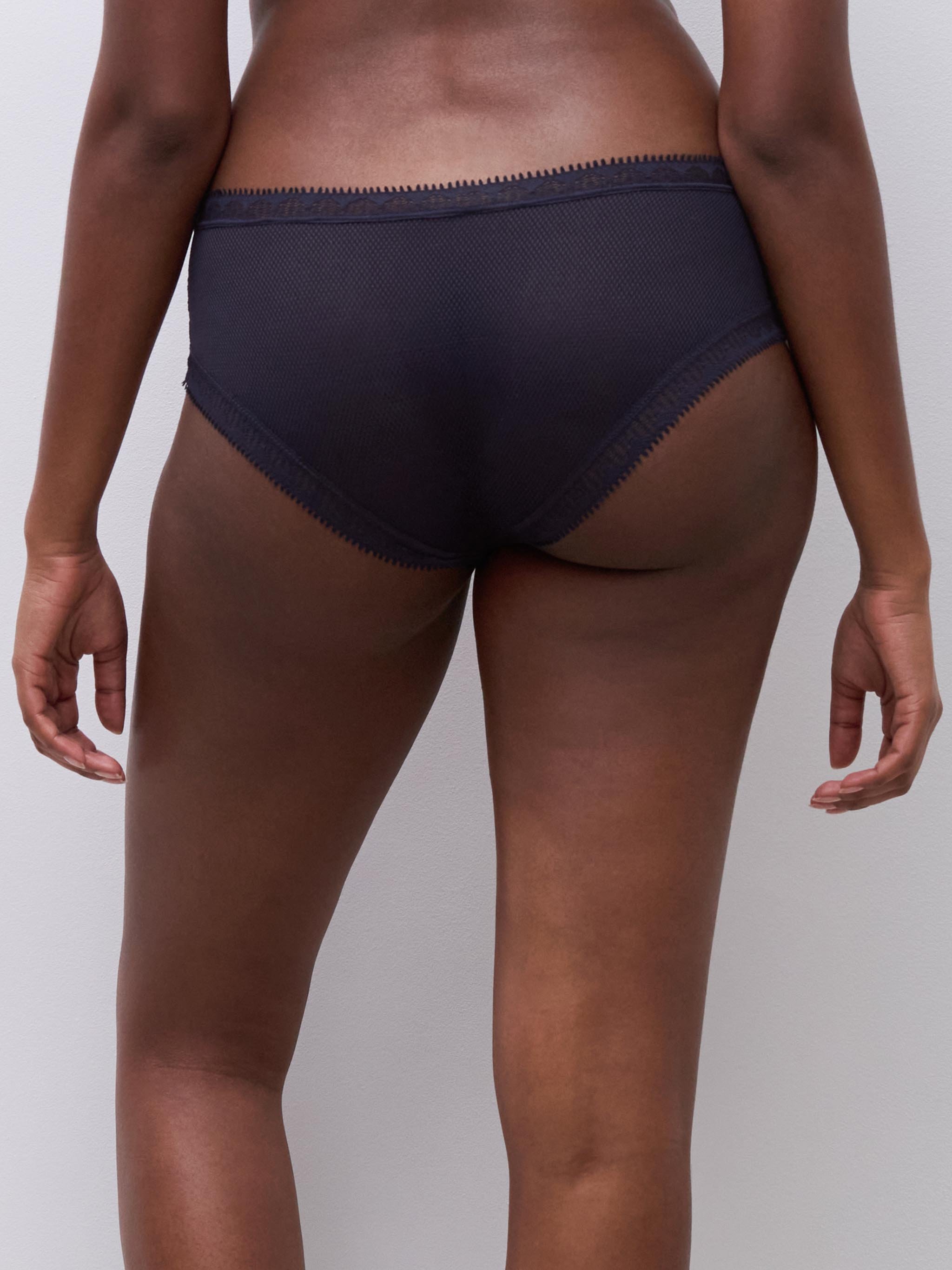 Lace boy shorts CHANTELLE Blue