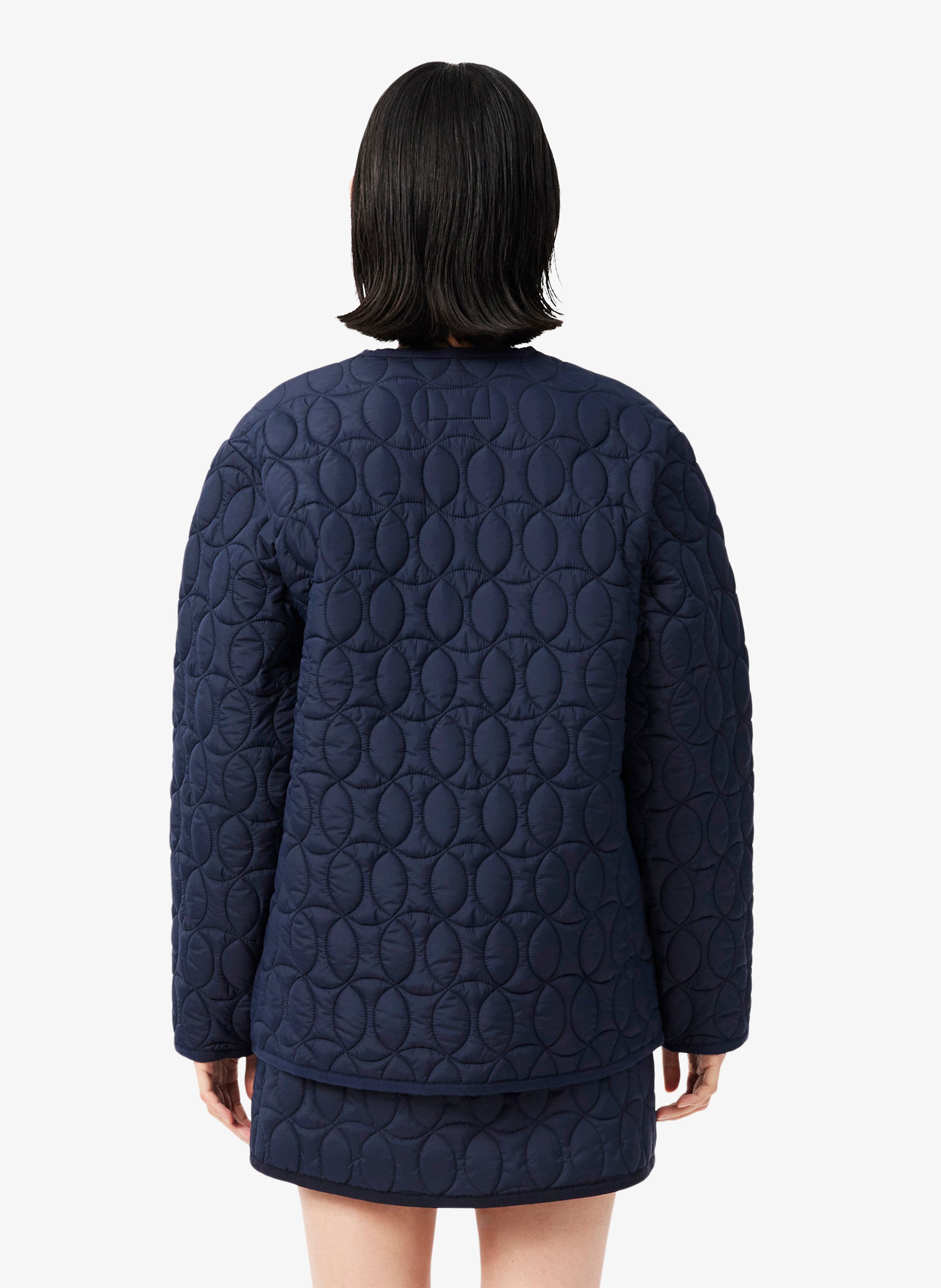 Veste ample matelassée LACOSTE Bleu